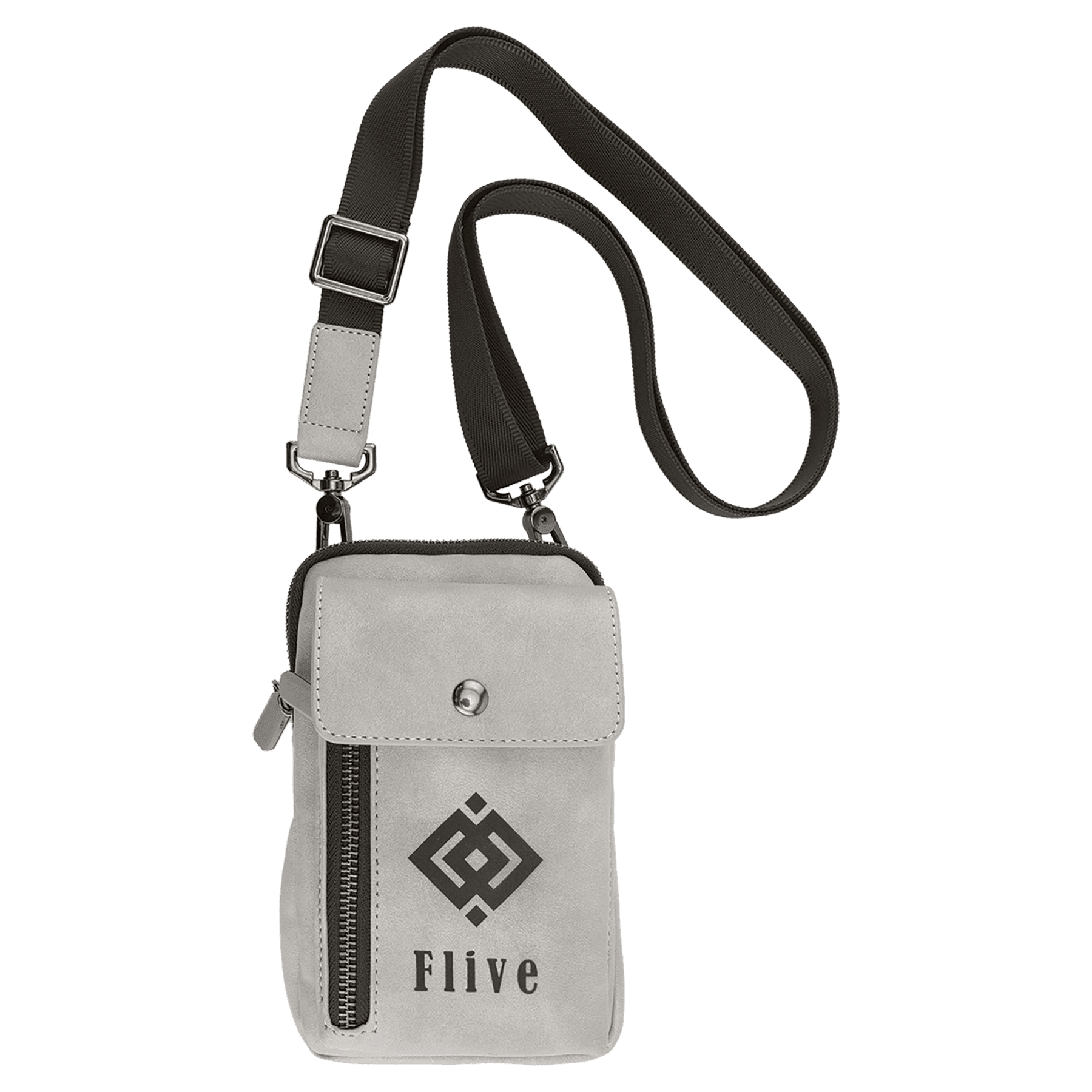 Urban Bag - Laserable Leatherette, Creekside Collection, Light Gray