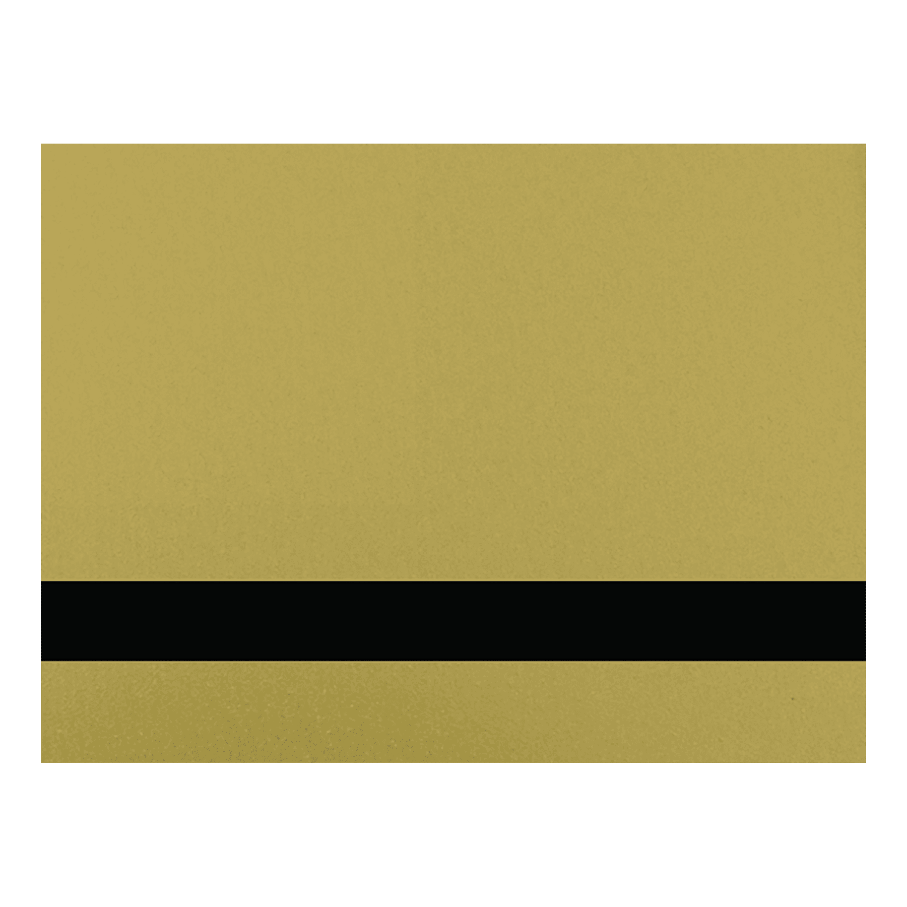 12" x 24" x .020" Gold/Black LaserIT Aluminum