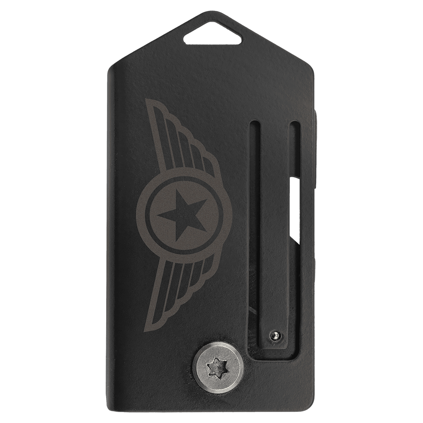 Bison River 2" Black Everyday Carry Knife