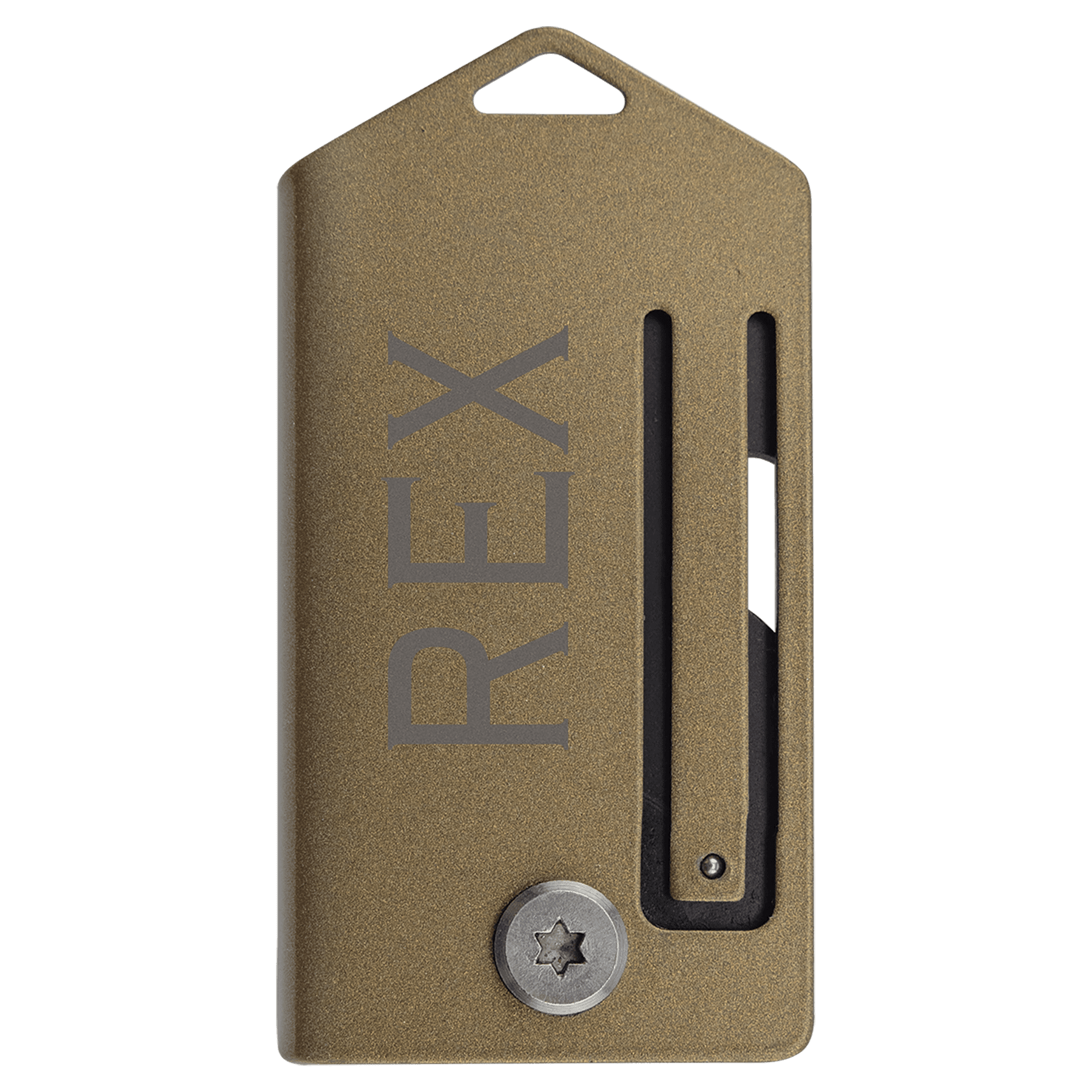 Bison River 2" Flat Dark Earth Everyday Carry Knife