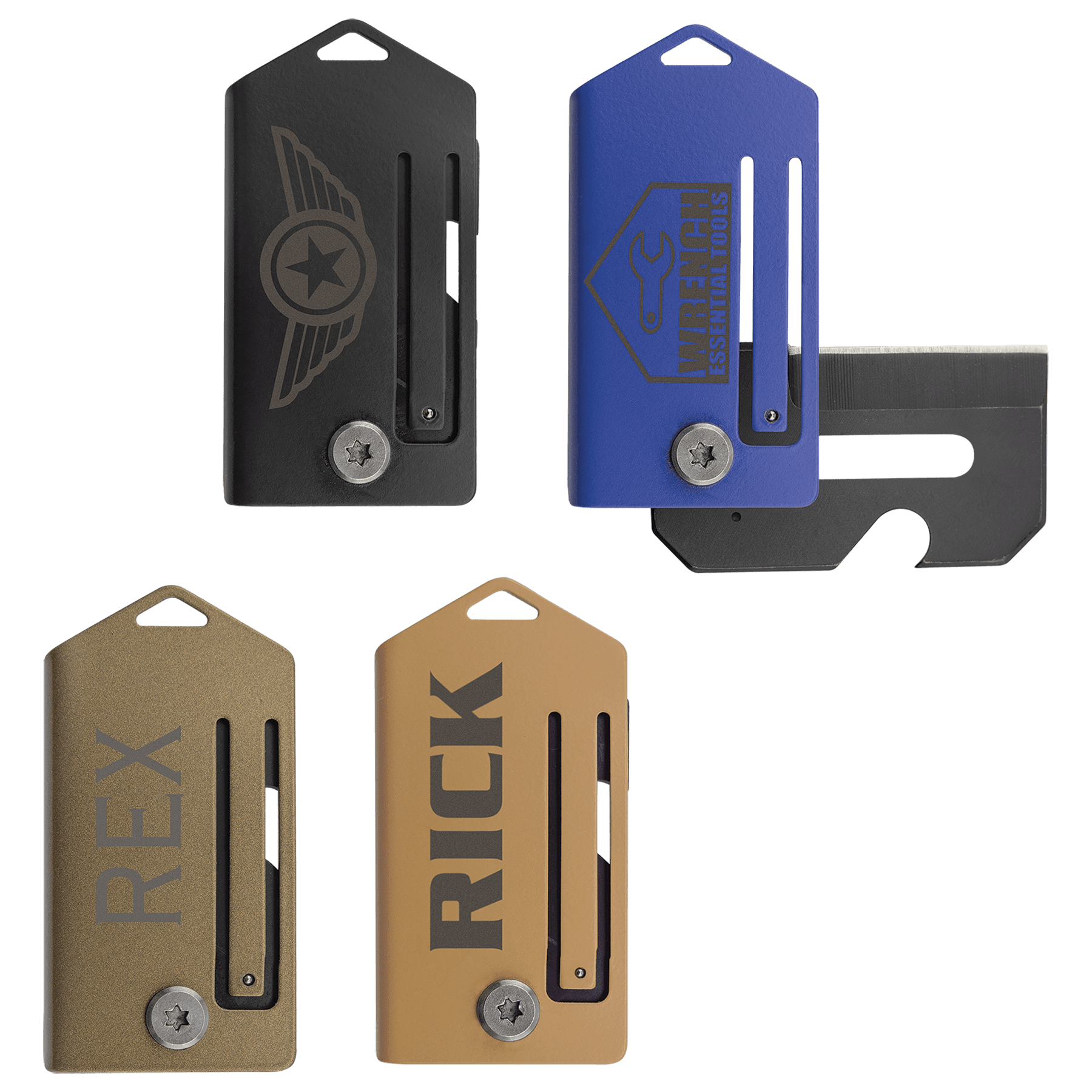 Bison River 2" Everyday Carry Knife Sample Set