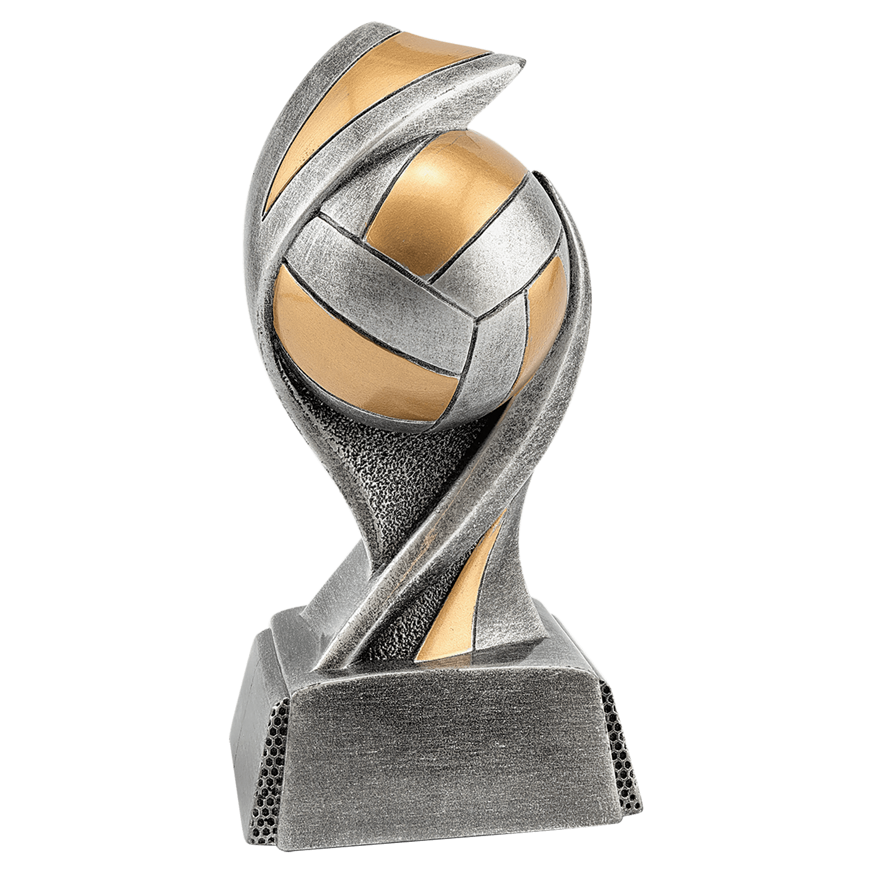 6 1/2" Volleyball Embrace Resin