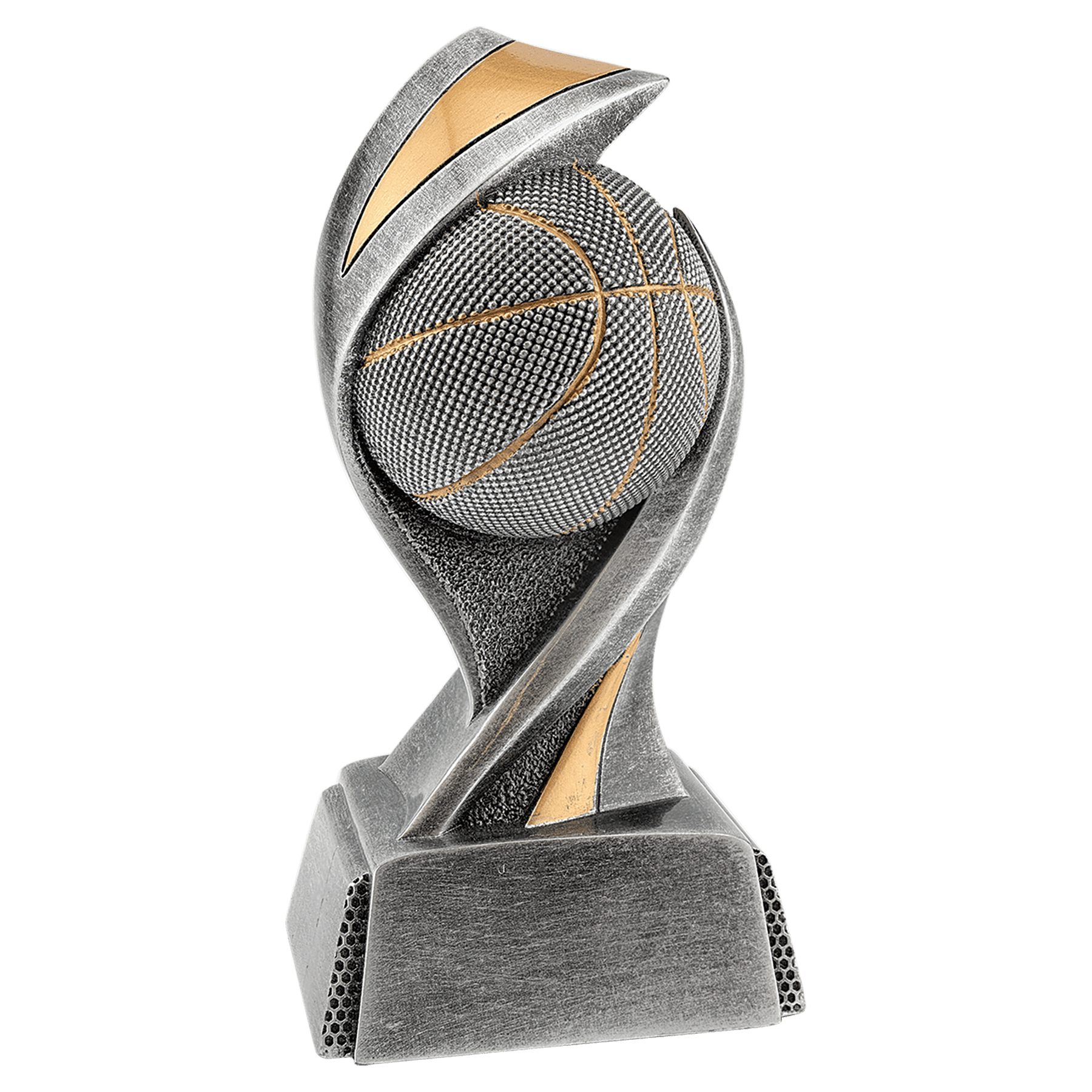 6 1/2" Basketball Embrace Resin