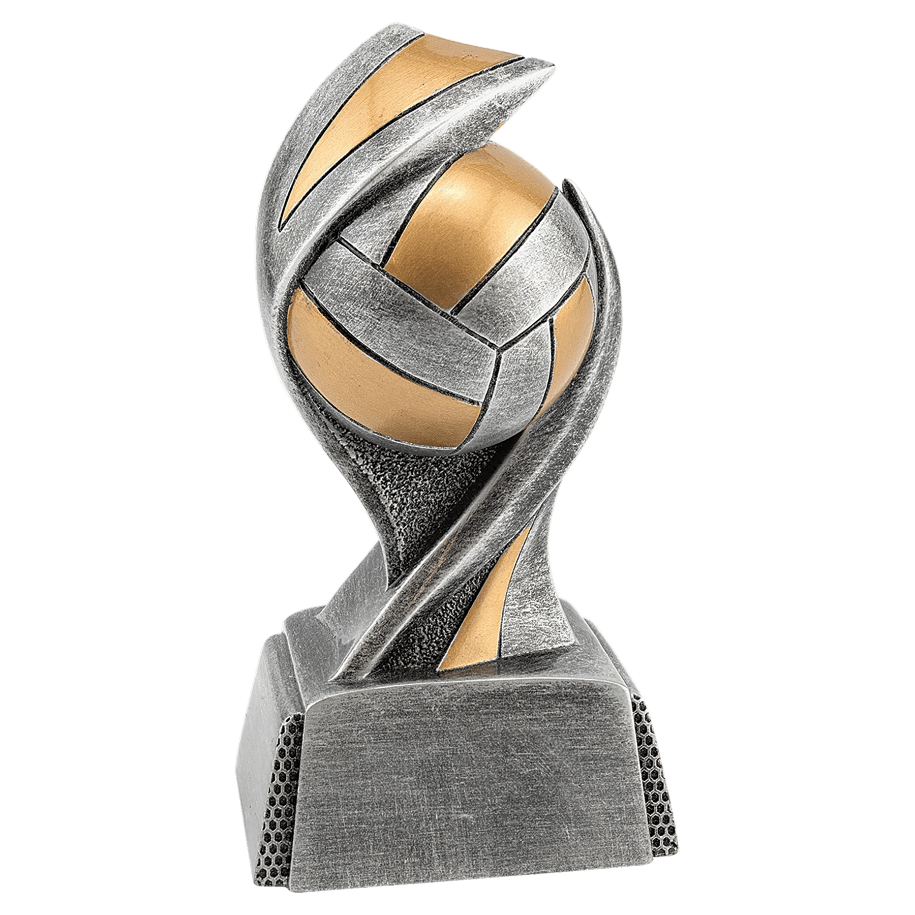 5 1/2" Volleyball Embrace Resin