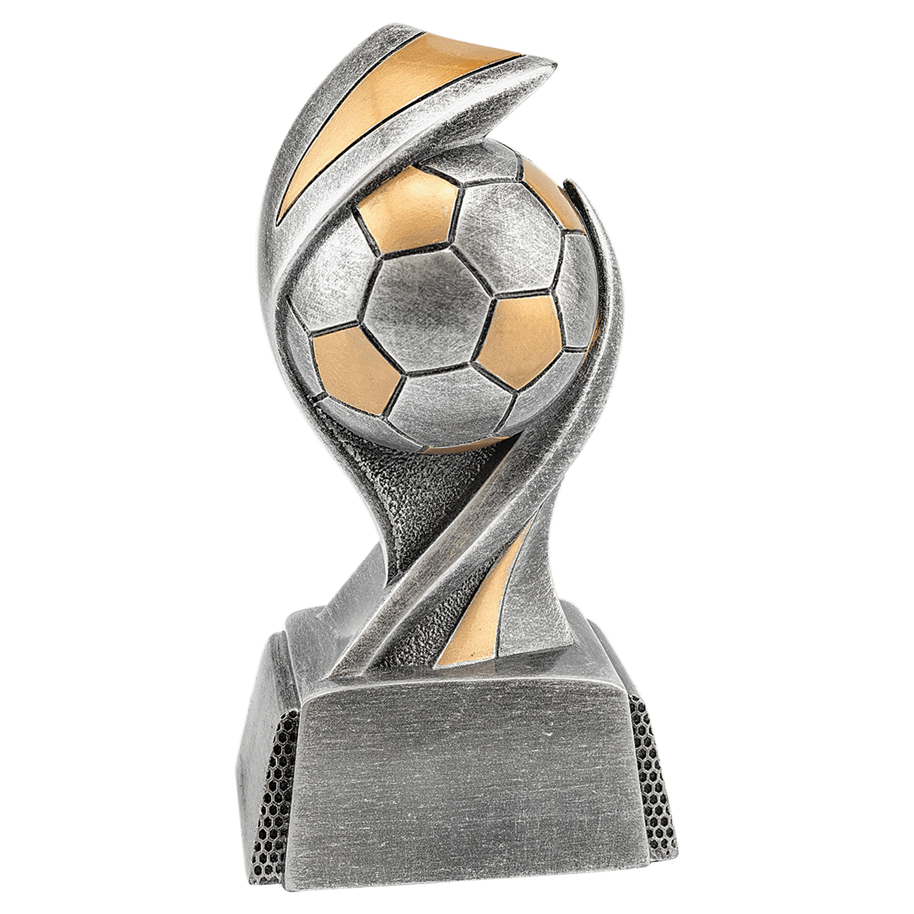 5 1/2" Soccer Embrace Resin