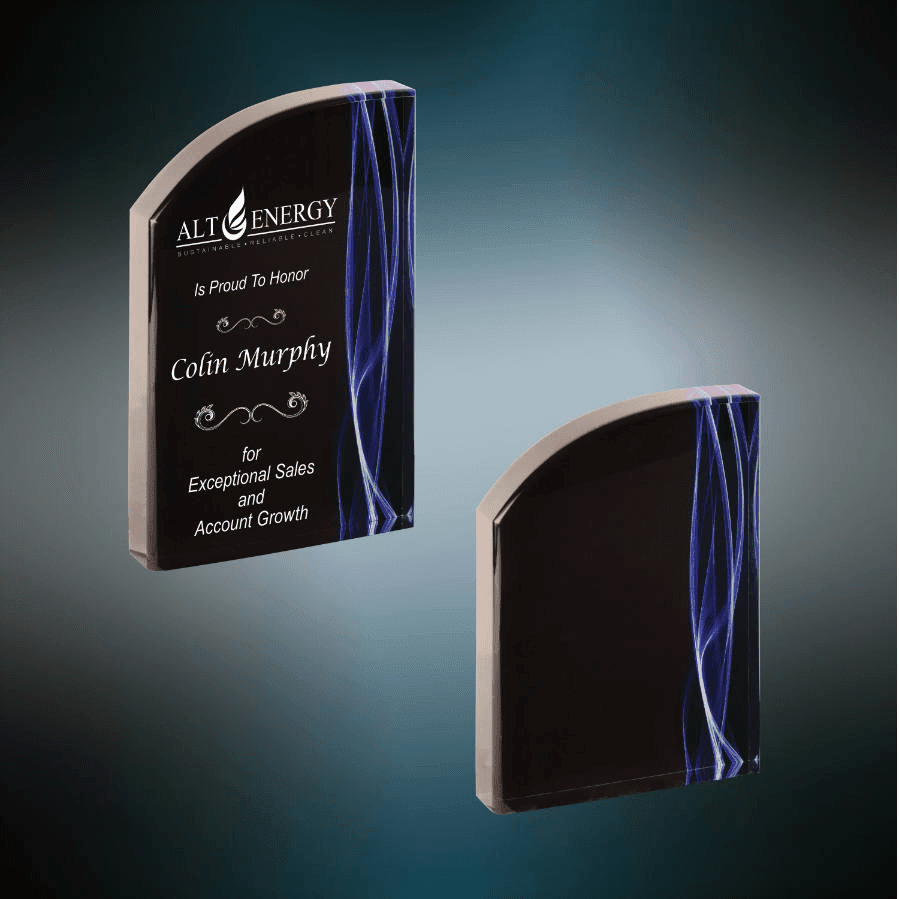 Wave Blue Vapor Acrylic Sample Set