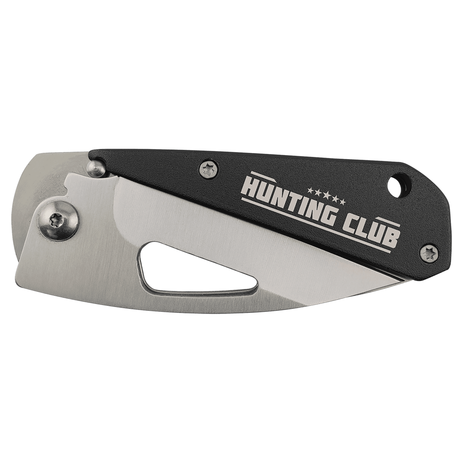 Bison River 3 1/2" Black Everyday Carry Knife