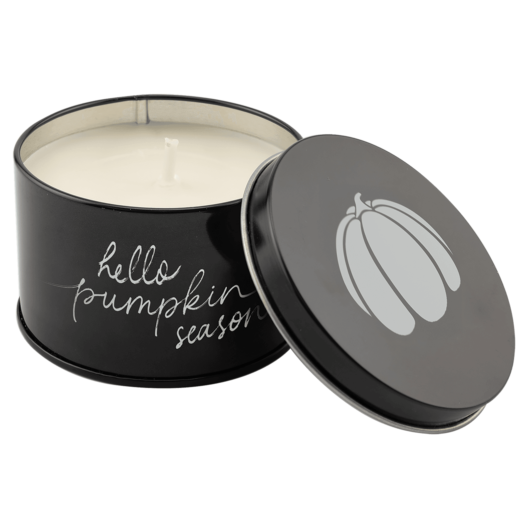 5.3 oz. Pick of the Patch Candle in a Black Metal Tin