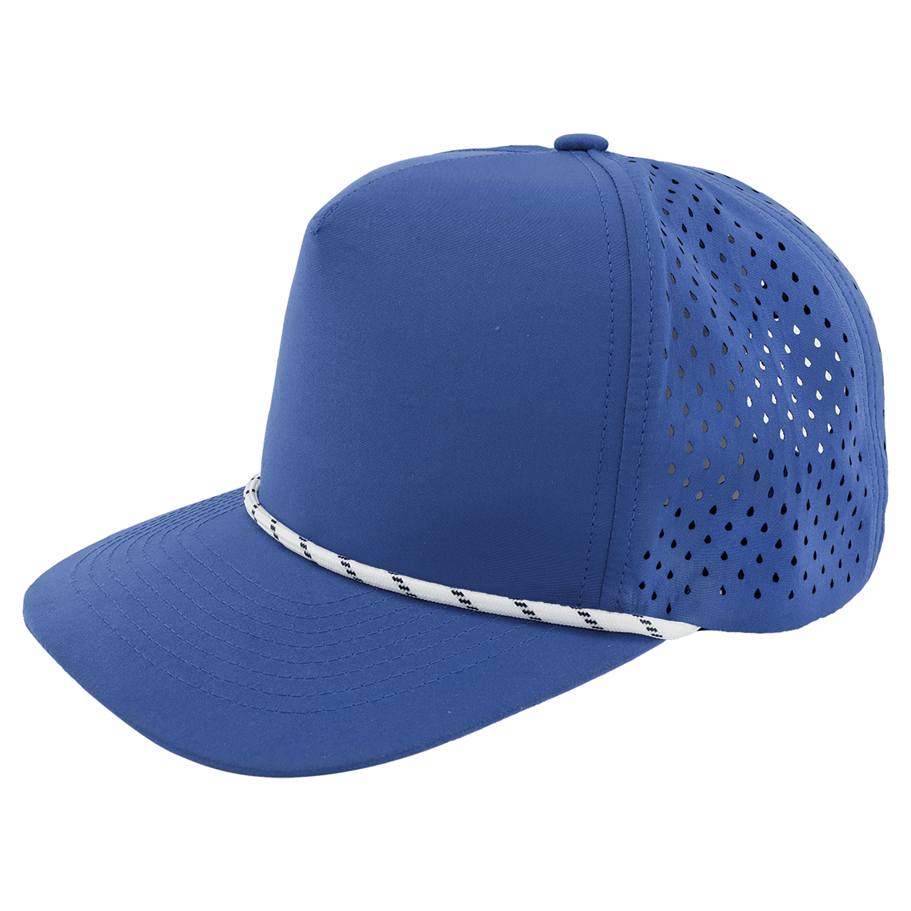 Blue/Blue with White Rope BrimCo Performance Hat