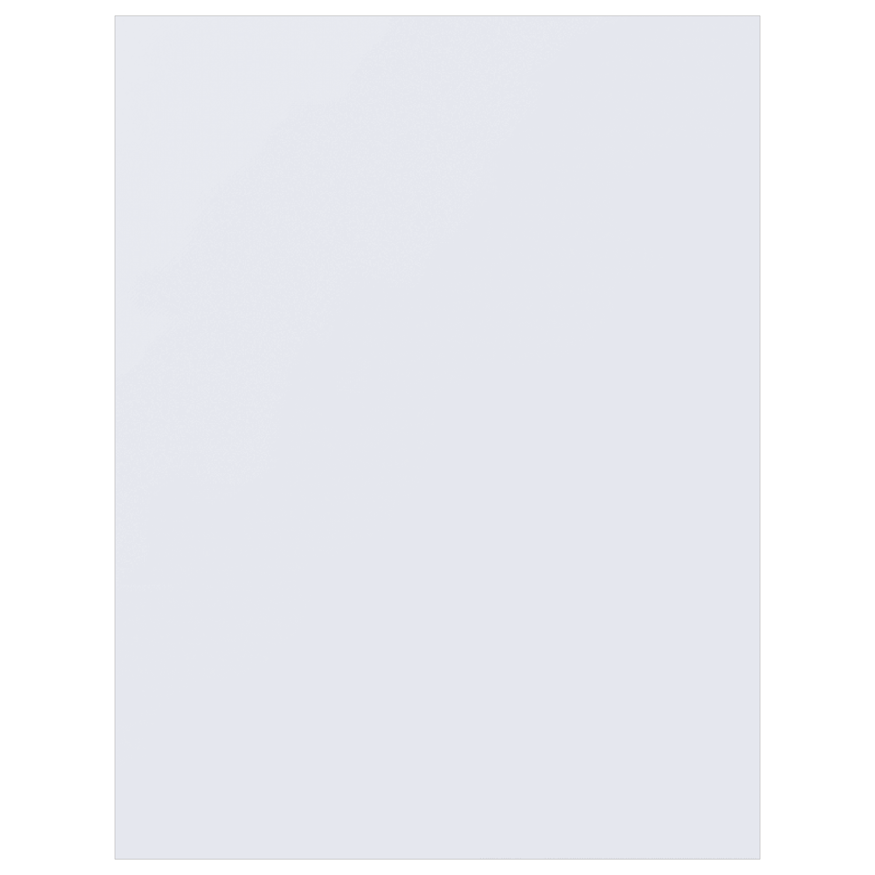 36" x 48" Ultra White Aluminum Sign Blank, Square Corners, 0.040" Thick