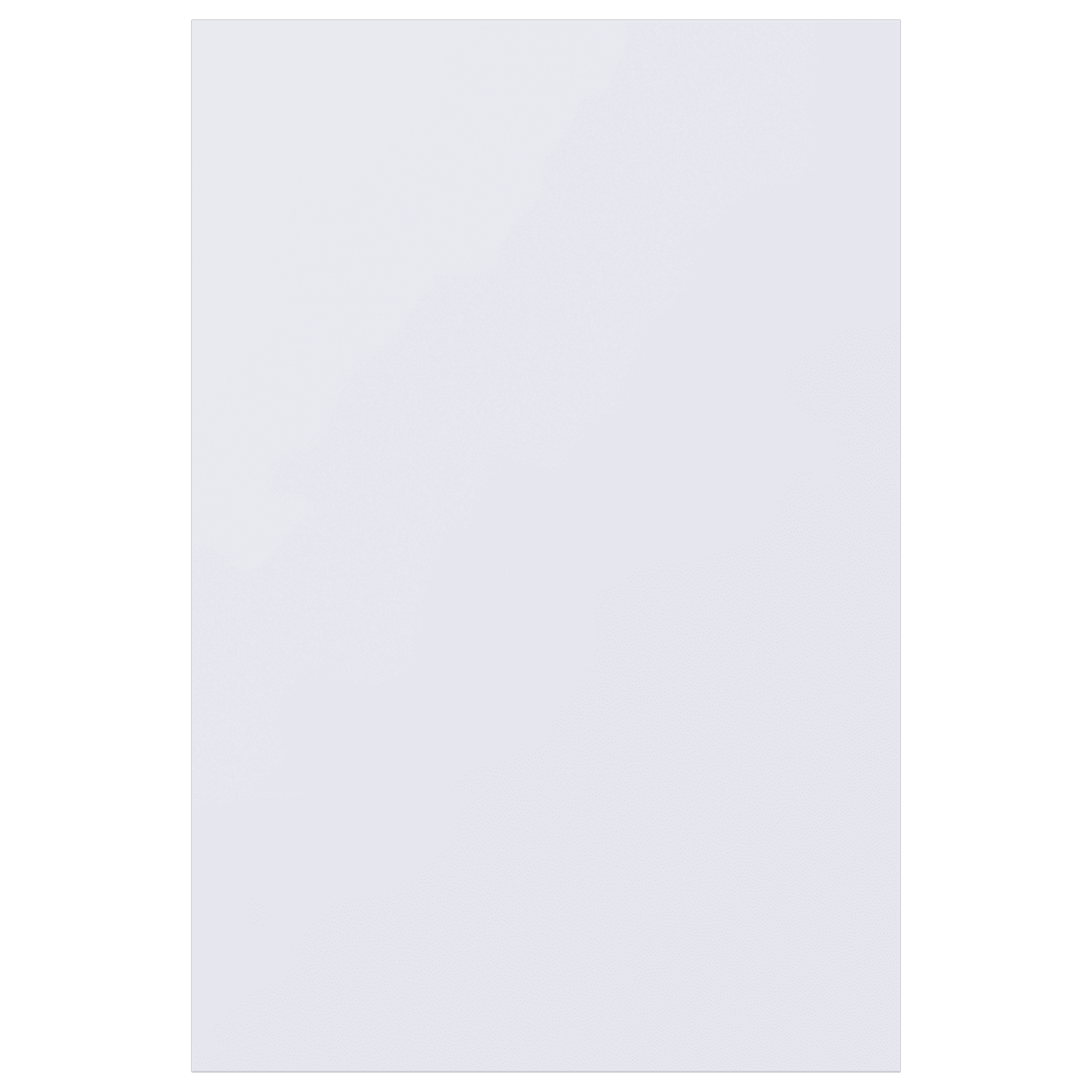 12" x 18" Ultra White Aluminum Sign Blank, Square Corners, 0.040" Thick