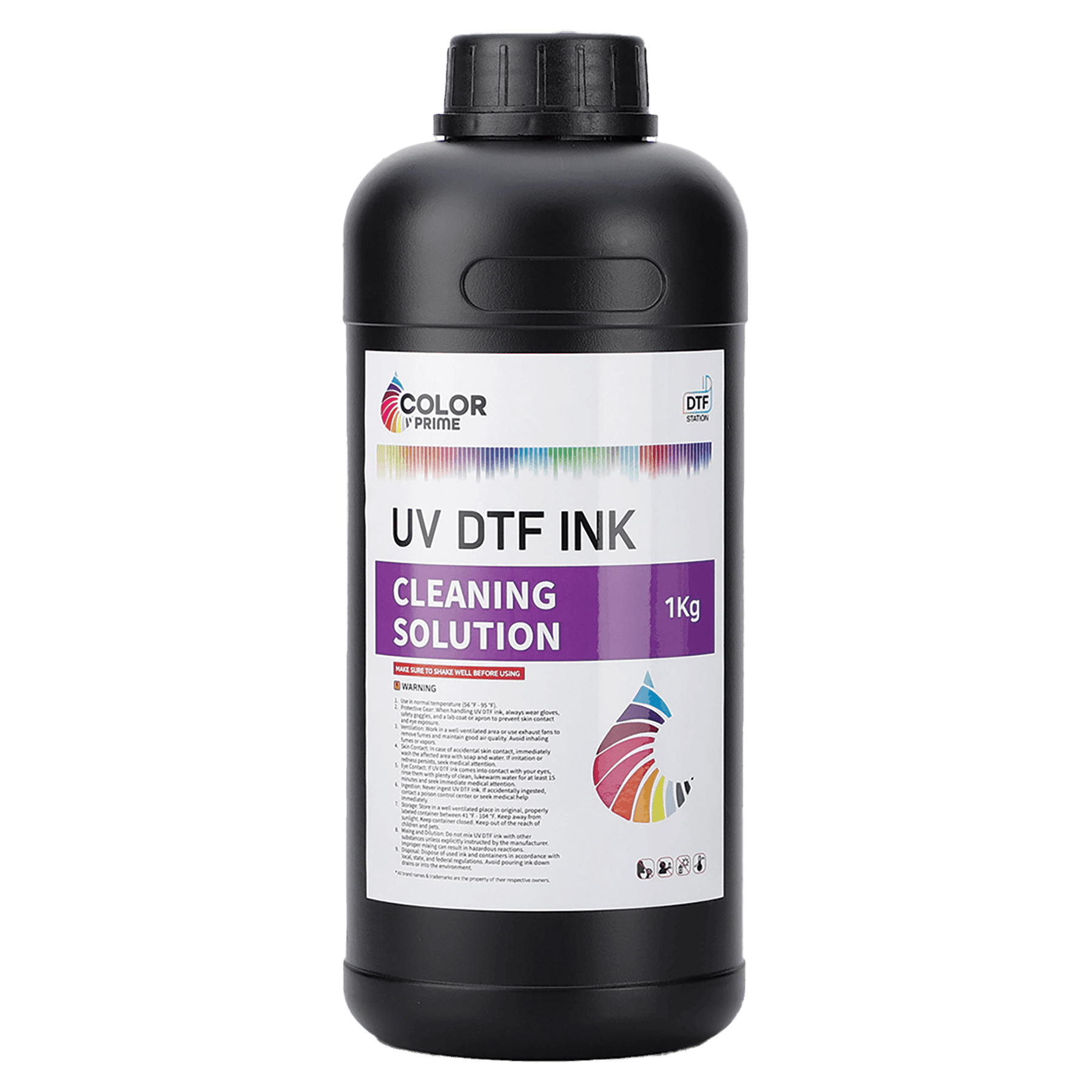 DTF Station Color Prime UV DTF Cleaning Solution, 1.0 kg