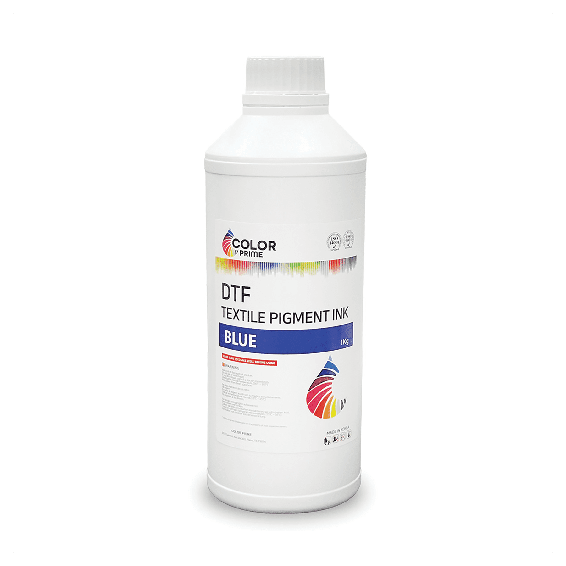 DTF Station Blue Color Prime DTF Ink, speciality color for Prestige XL2 Pro and Prestige XL3, 1.0 kg