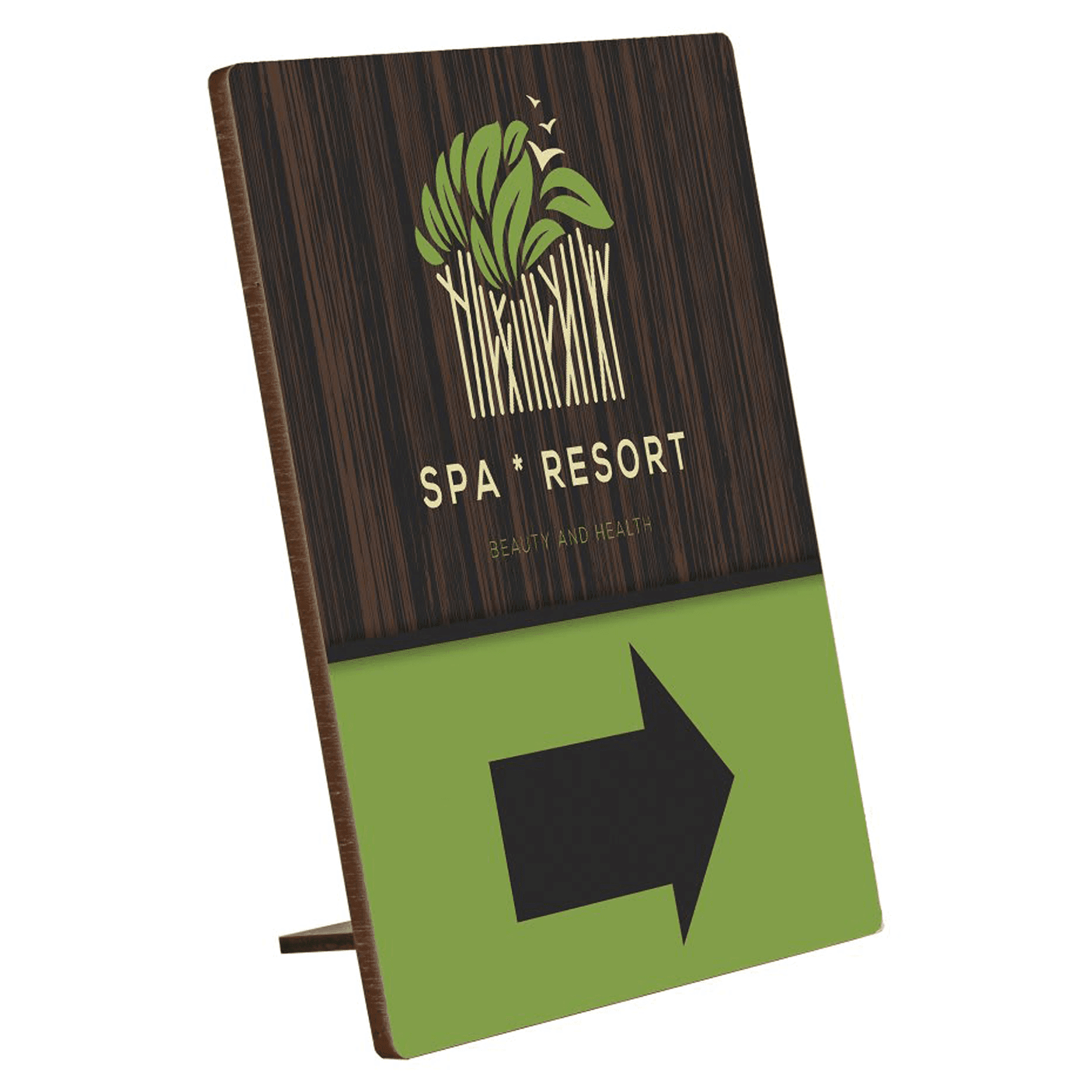 5" x 7" ChromaLuxe MDF Photo Panel with Kickstand