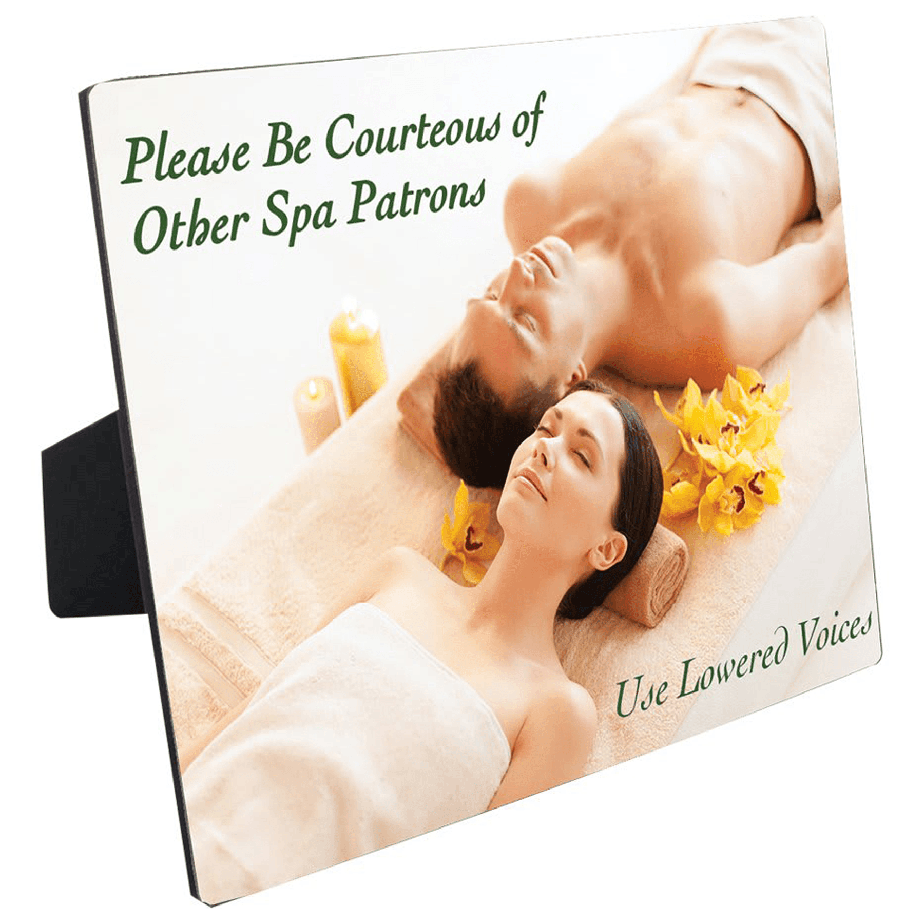 5" x 7" ChromaLuxe Flat Top Photo Panel with Easel