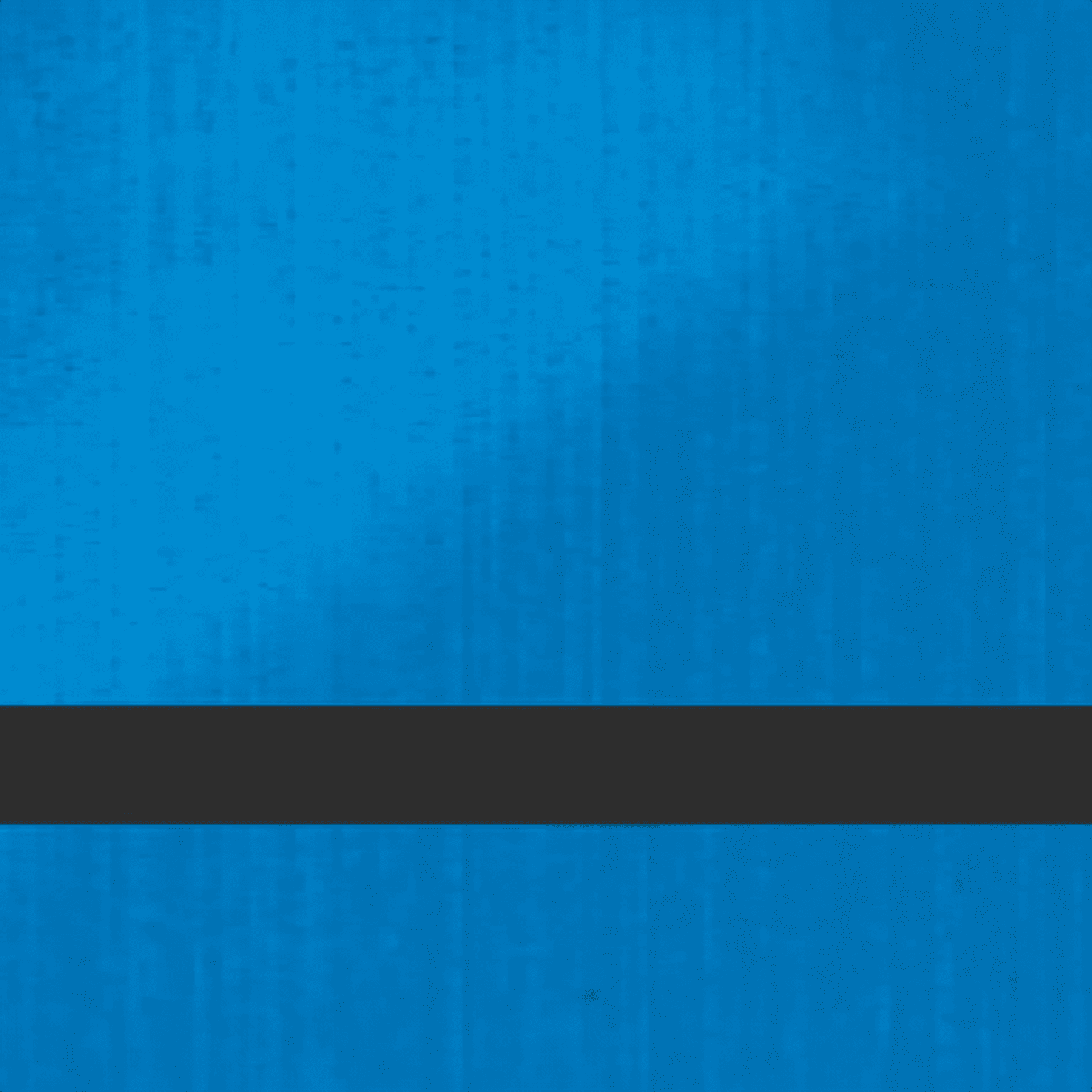 24X49 Duets Metallic Blue/Black  1/16 Laser In Door Metals- No Adhesive