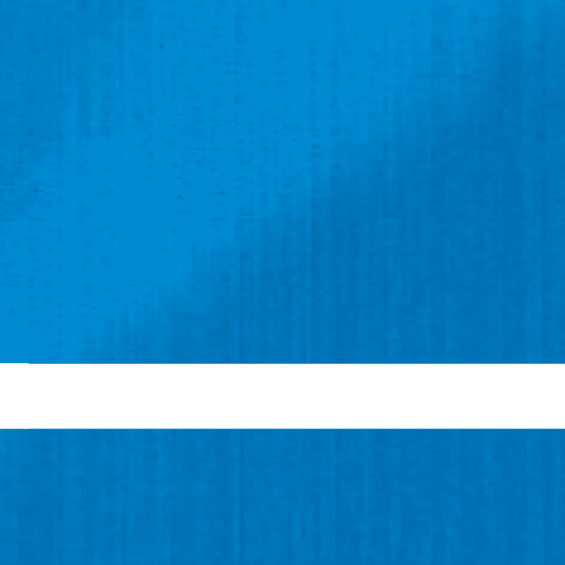 24X49 Duets Metallic Blue/White 1/16 Laser Indoor Metals-No Adhesive