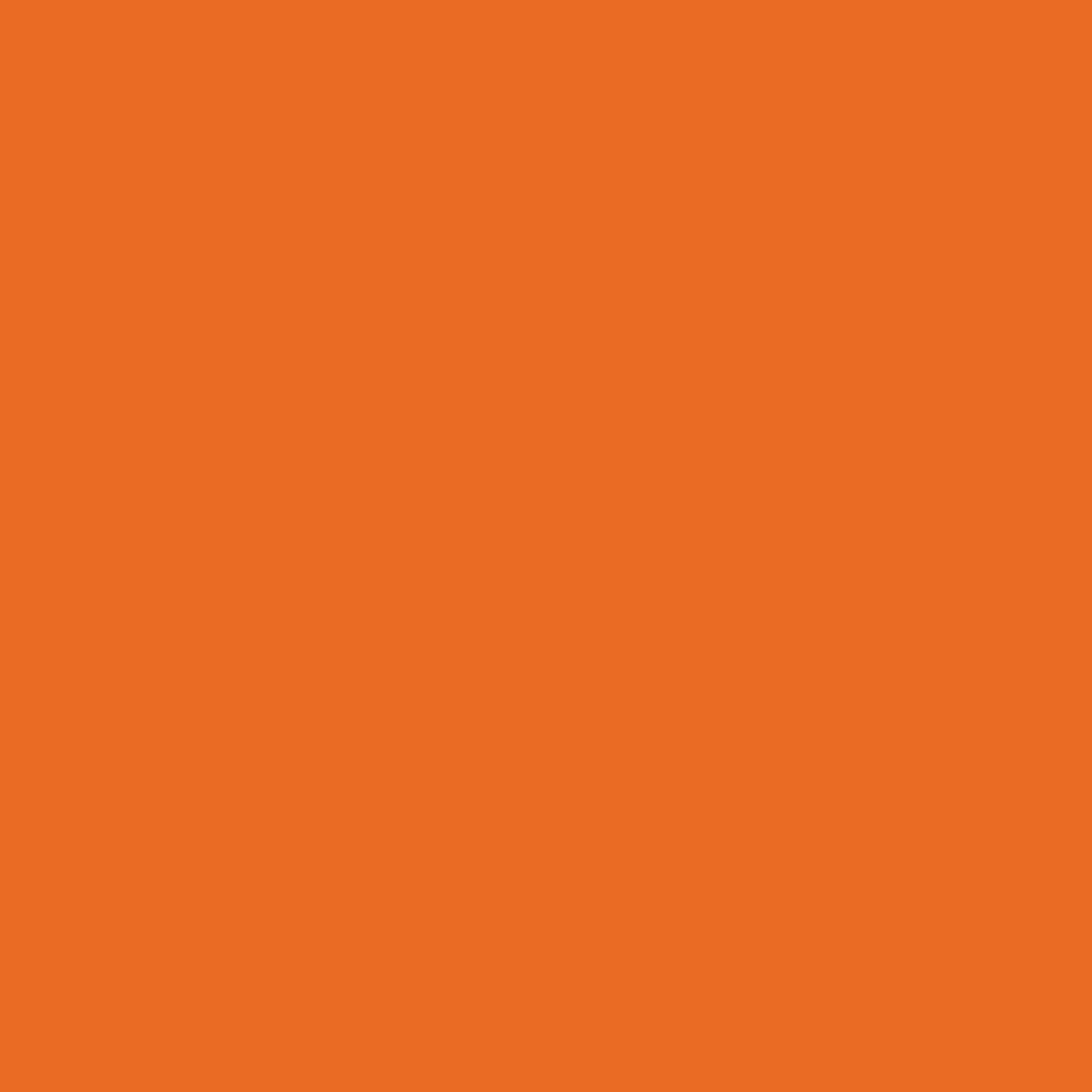 24X49 Duets Ada Applique Orange 1/32-No Adhesive