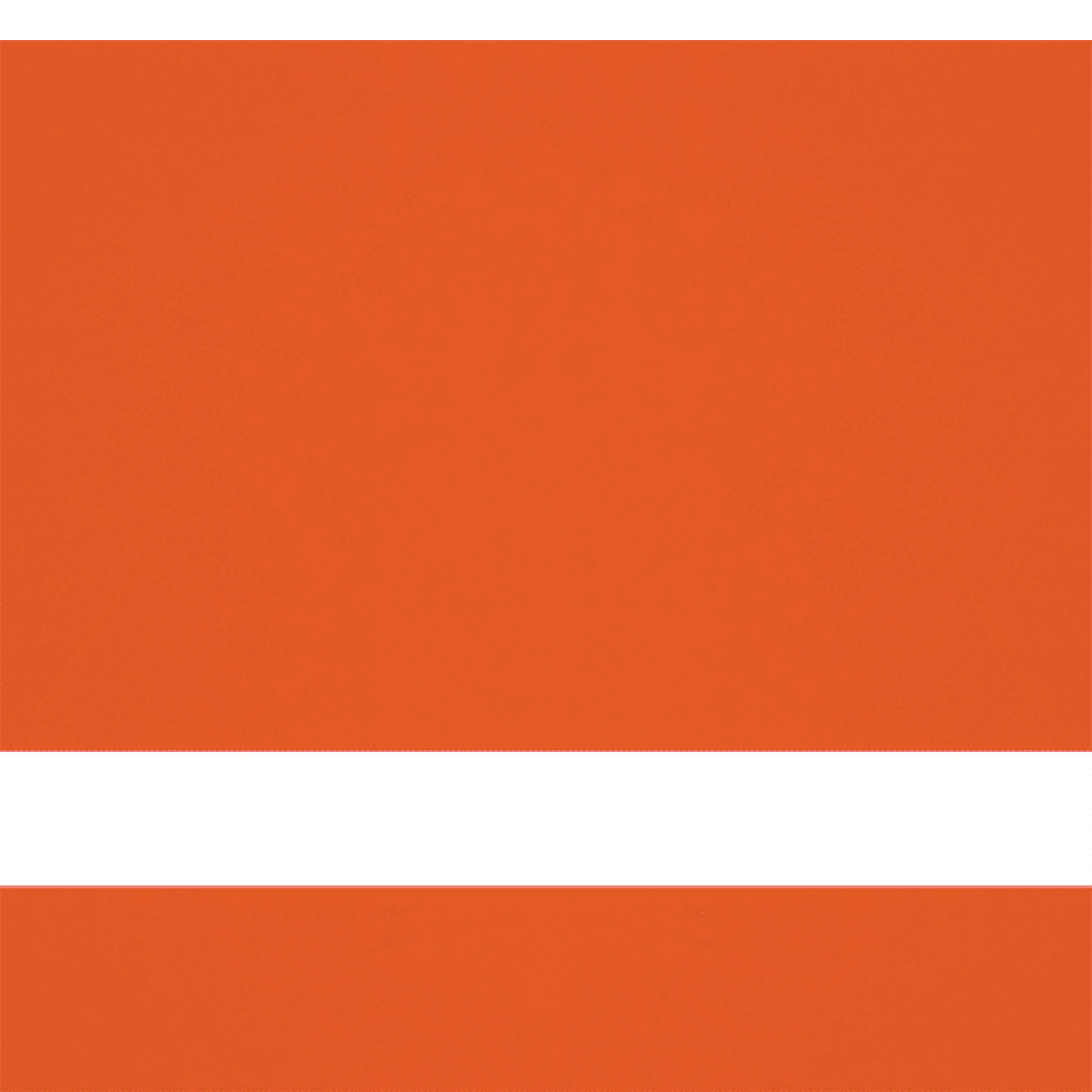 24X49 Duets Orange/White 1/8 Laser Xt With Dura Guard