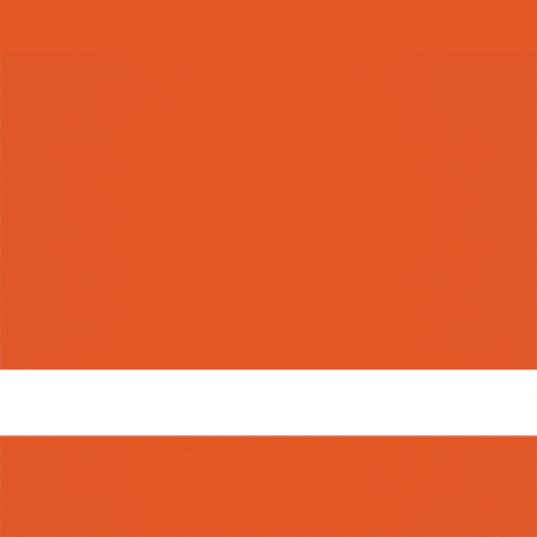 24X49 Duets Orange/White 1/8  Laser Xt