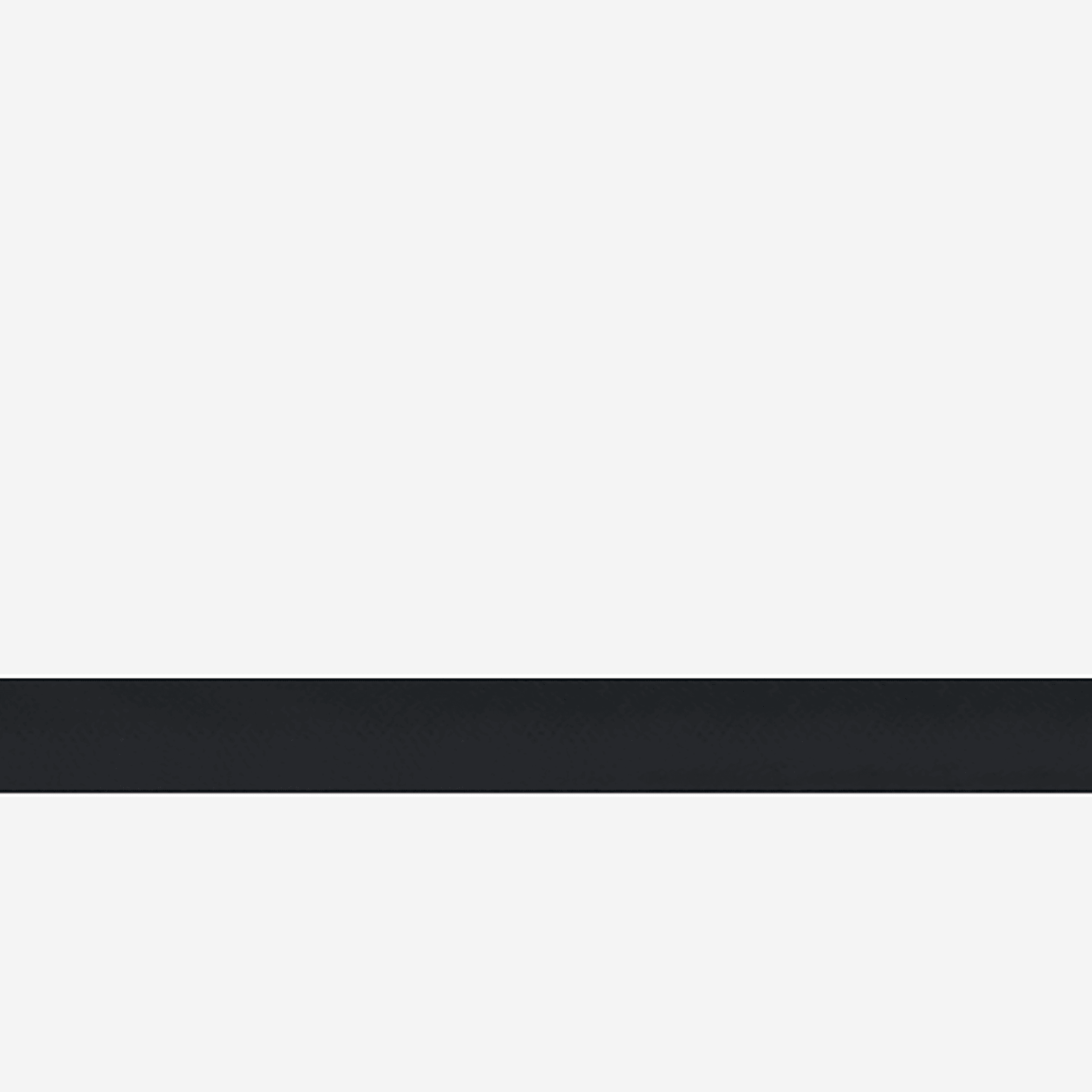 24X49 Duets White/Black .020 Flexible Contours With 3M Adhesive