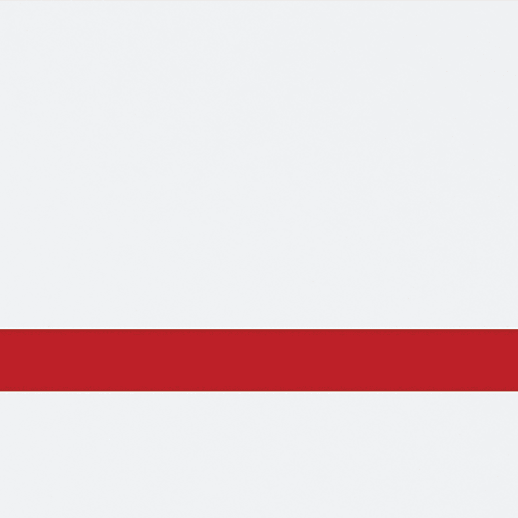 24X49 Duets White/Red 1/16 Laser Xt With Dura Guard