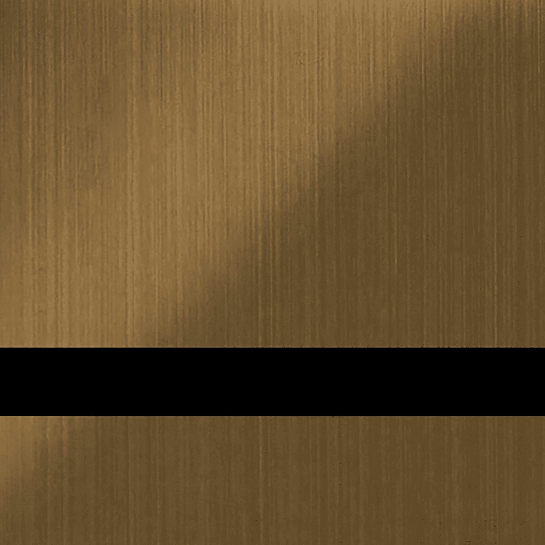 24X49 Duets Brushed Medium Bronze/Black 1/16 Laser Indoor Metalswith Clear Guard