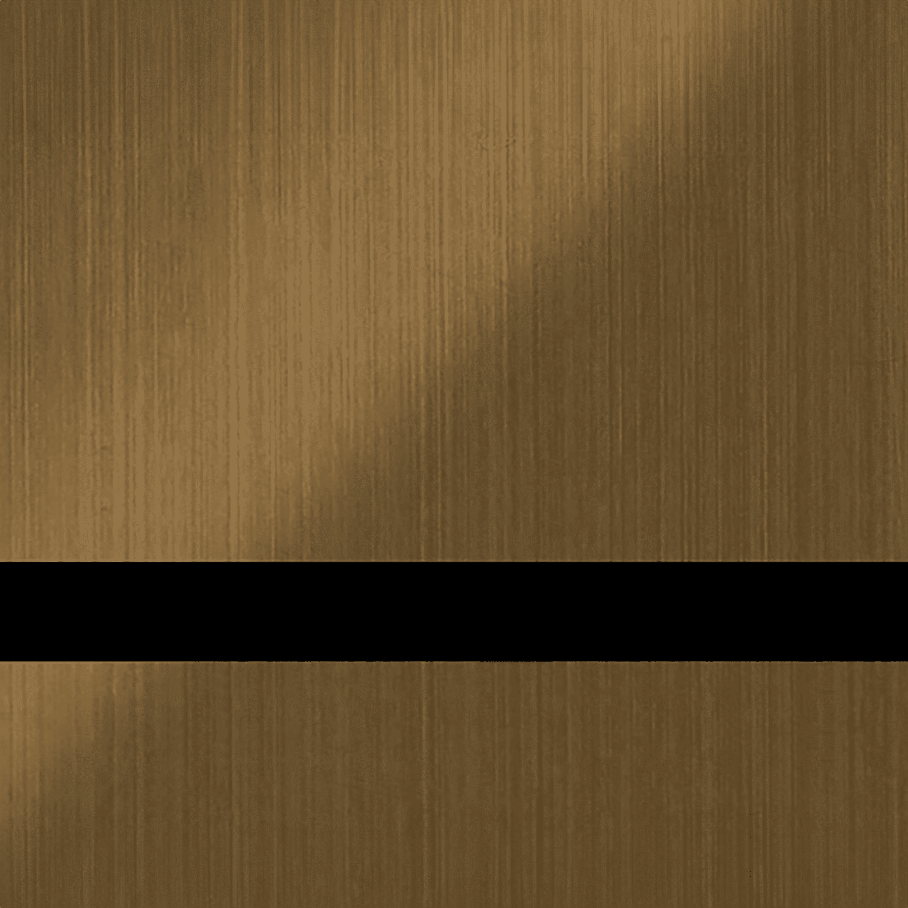 24X49 Duets Brushed Medium Bronze/Black 1/8 Laser Indoor Metals