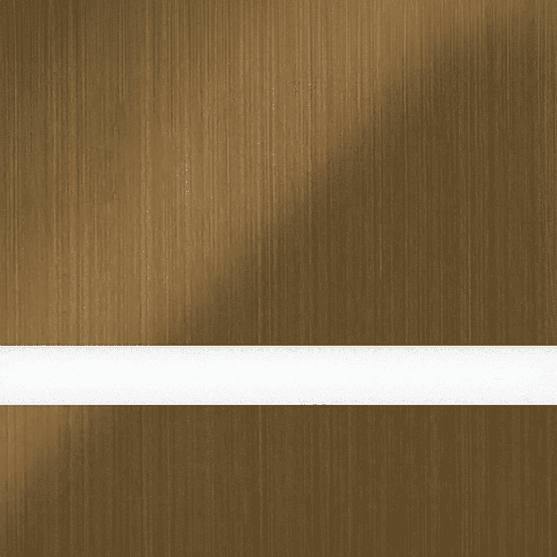 24X49 Duets Brushed Medium Bronze/White 1/8 Laser Indoor Metals