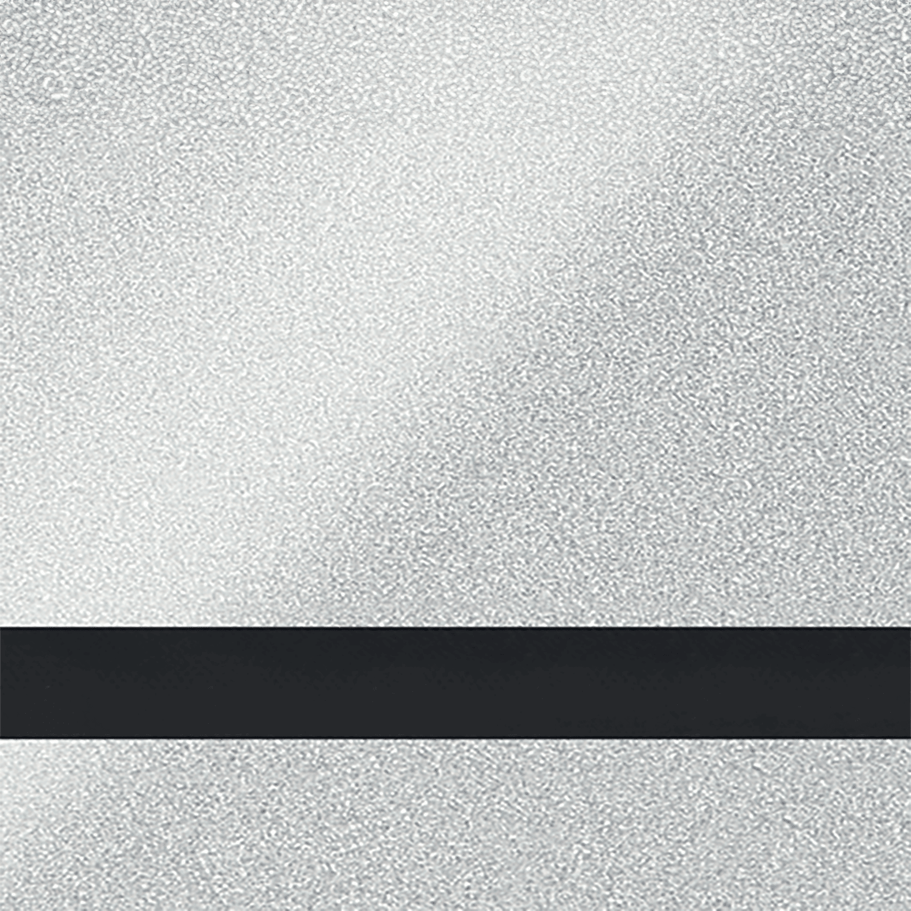 24X49 Duets Silver/Black 1/8 Laser Indoor Metals With Clear Guard