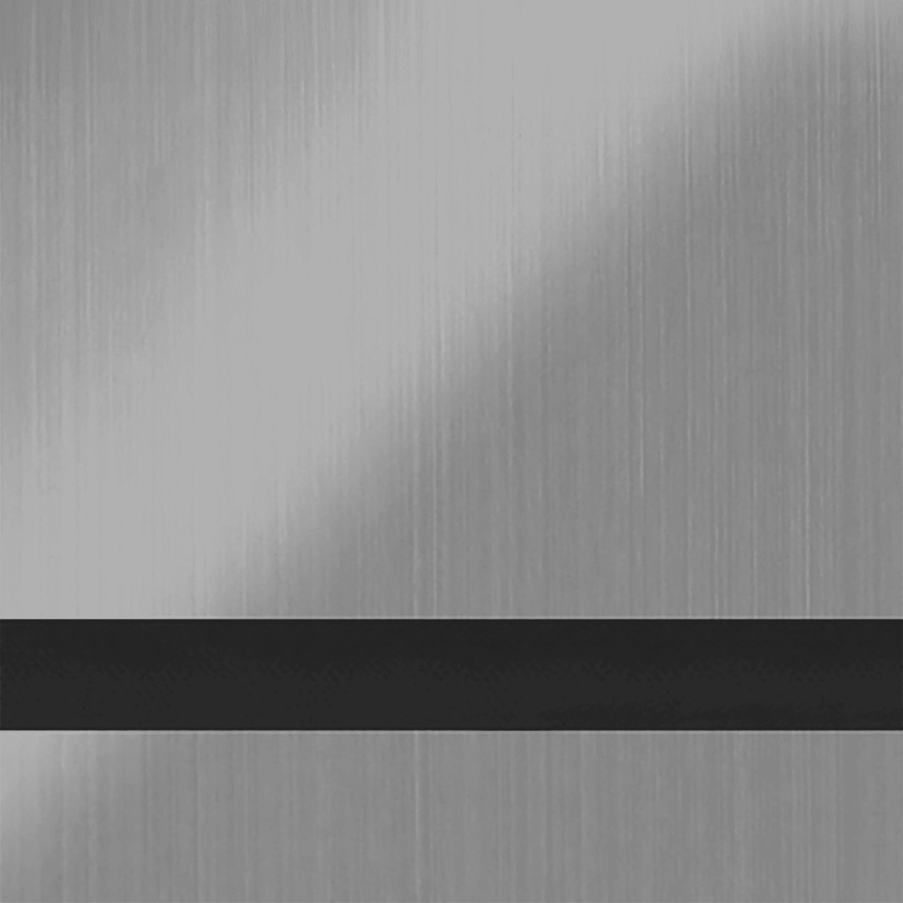 24X49 Duets Brushed Nickel/Black 1/8  Laser Xt Metals