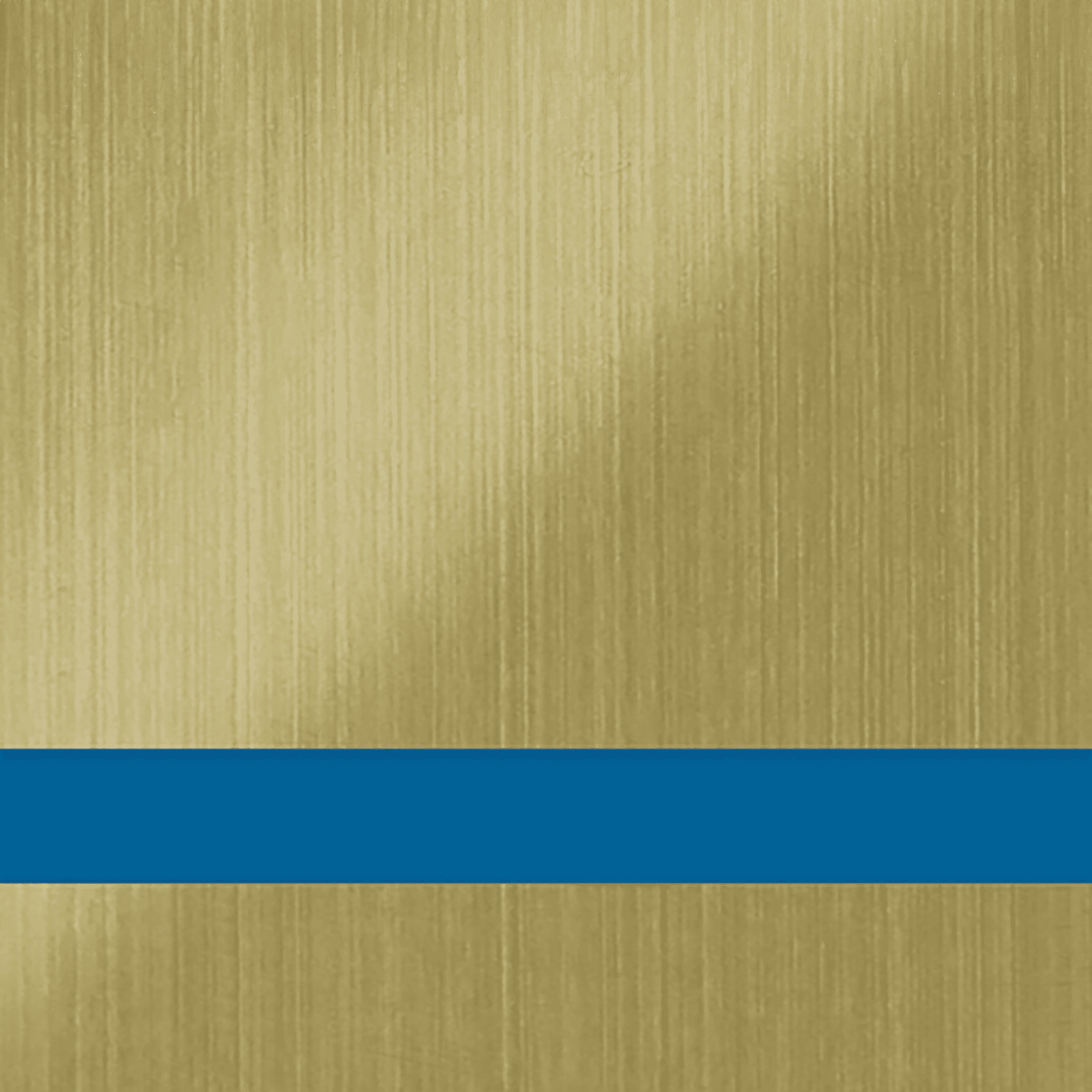 24X49 Duets Brushed Old Gold/Blue 1/8 Laser Xt Metals