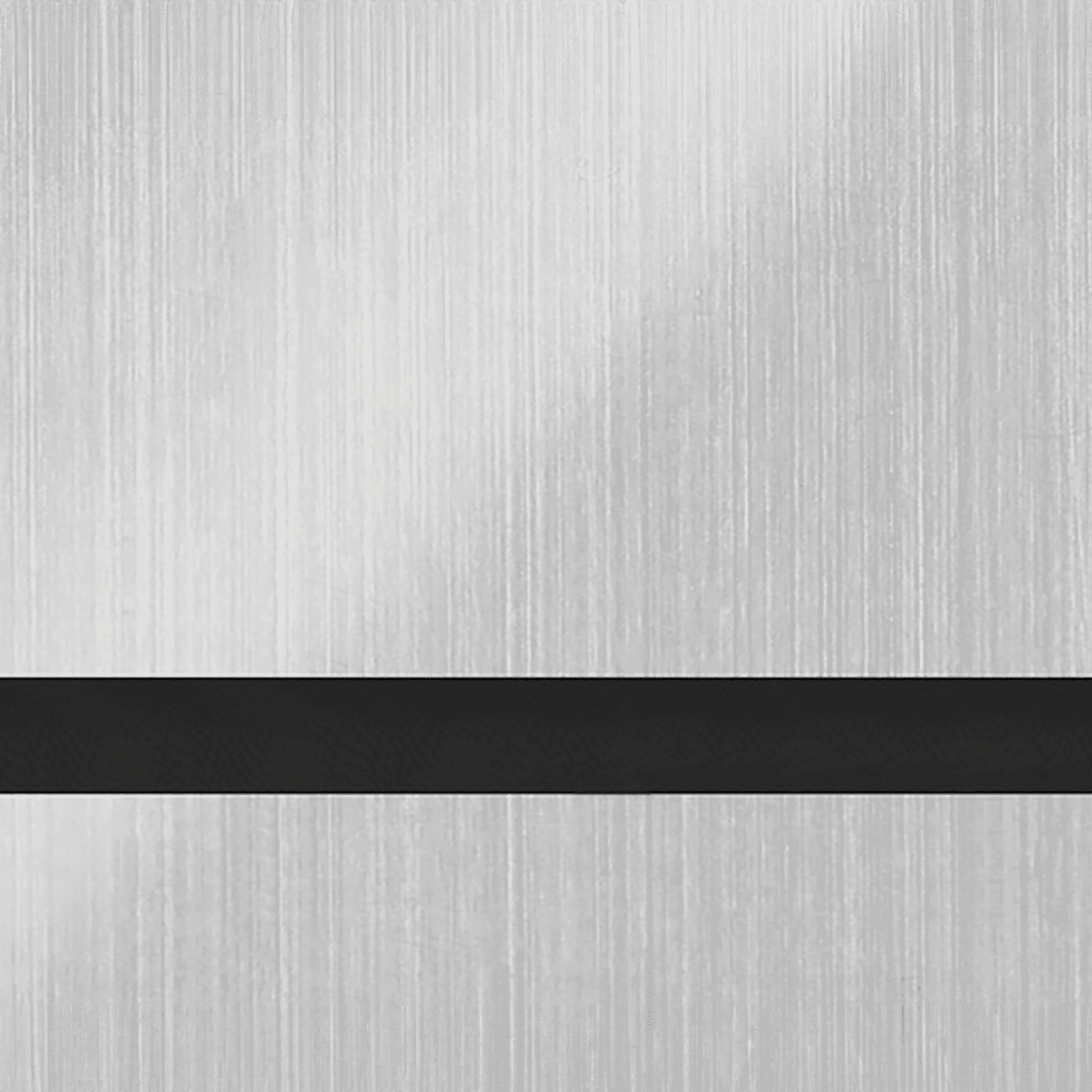 24X49 Duets Brushed Aluminum/Black 1/16 Rotary Metals With Clear Guard