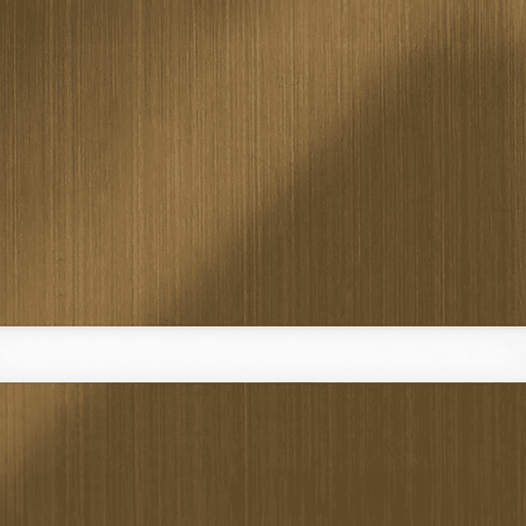 24X49 Duets Brushed Medium Bronze /White 1/16 Rotry Metals-Clear Guard