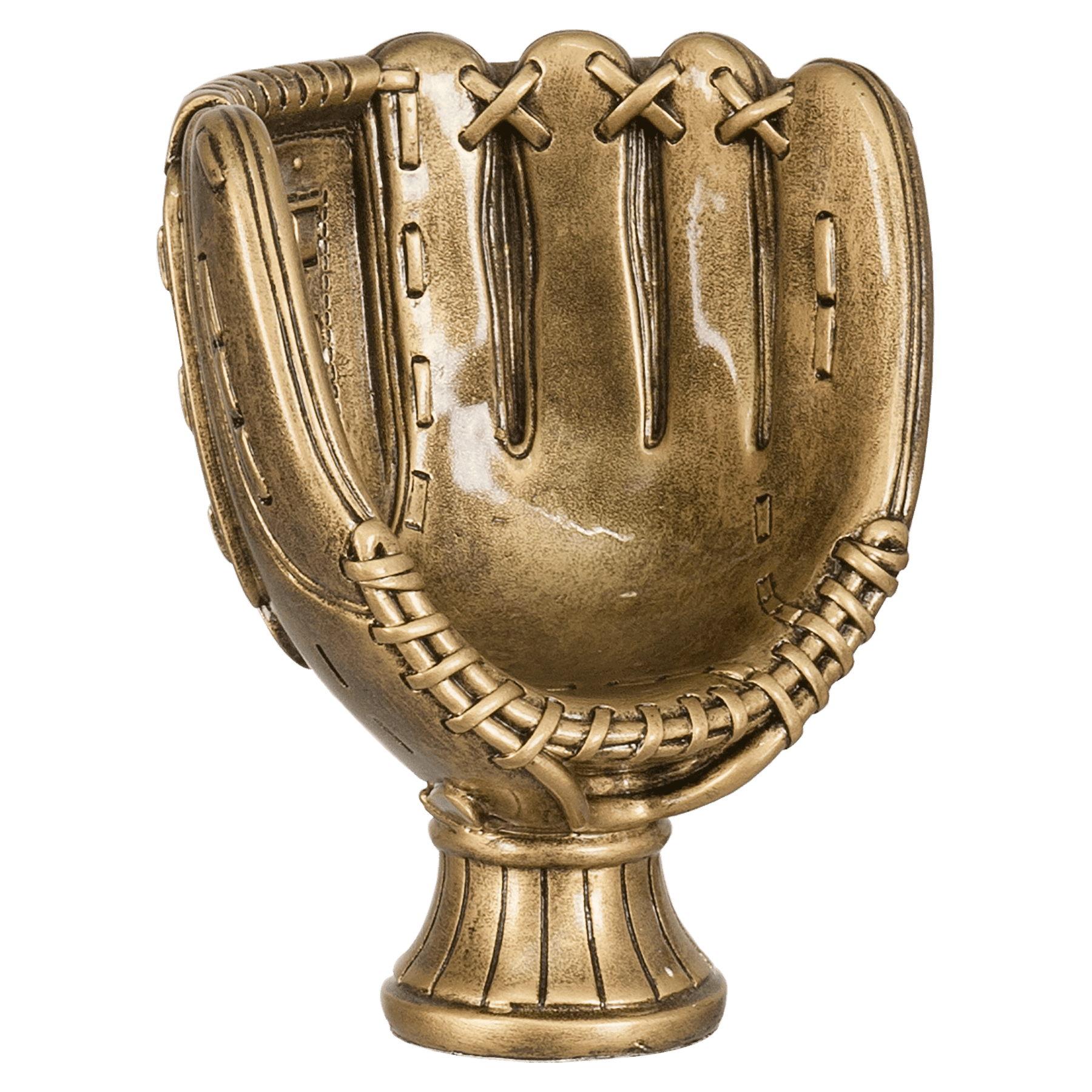 5" Antique Gold Baseball/Softball Glove Resin