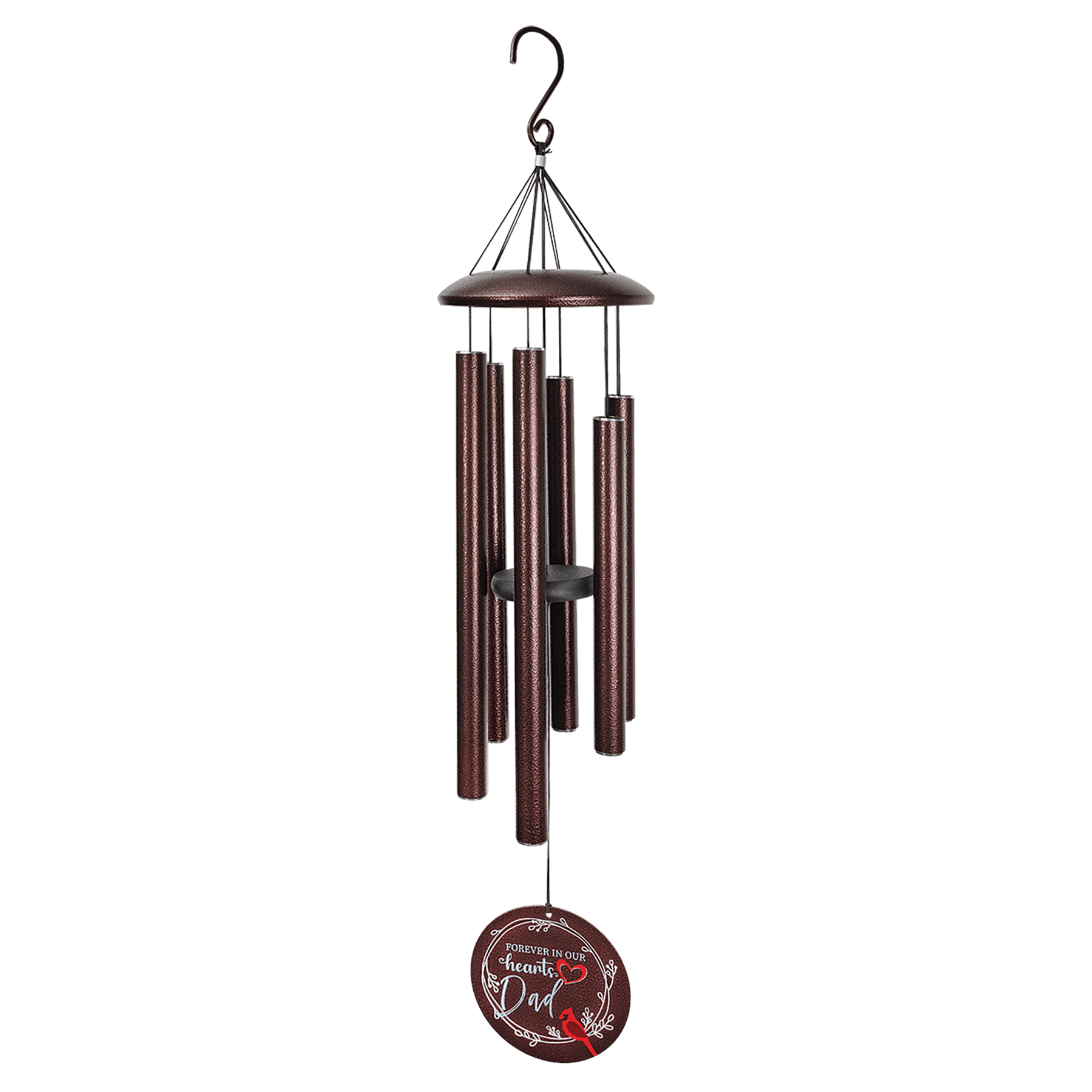 36" Copper Powder Coated Aluminum Wind Chime