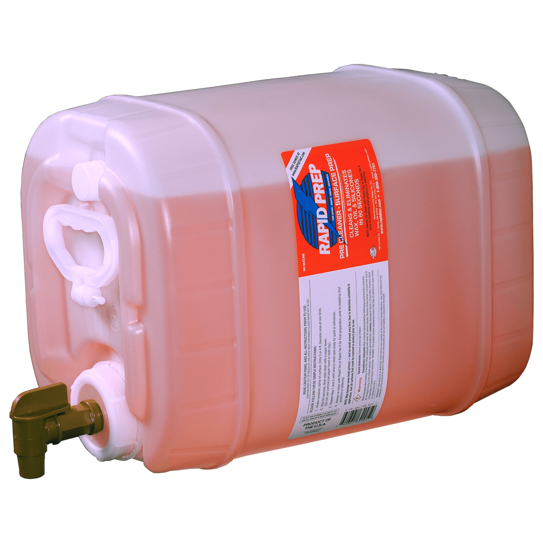 Rapid Tac Rapid Prep Surface Prep, 5 Gallon
