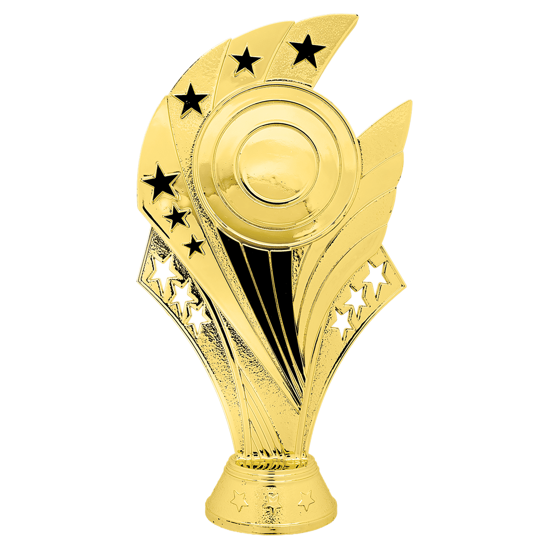 6 1/2" Gold Star 2" Insert Holder Figure