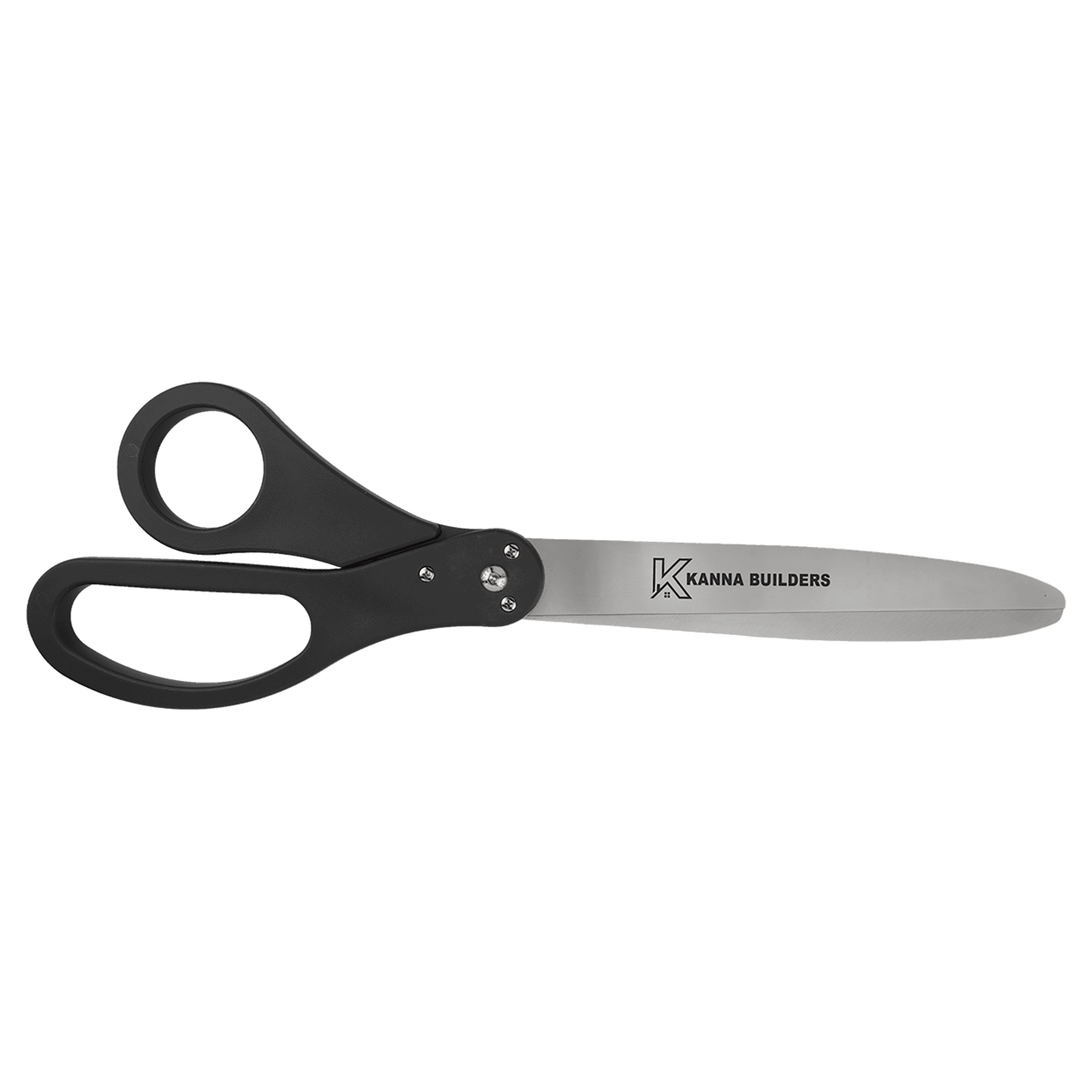 25" Black Ribbon Cutting Scissors