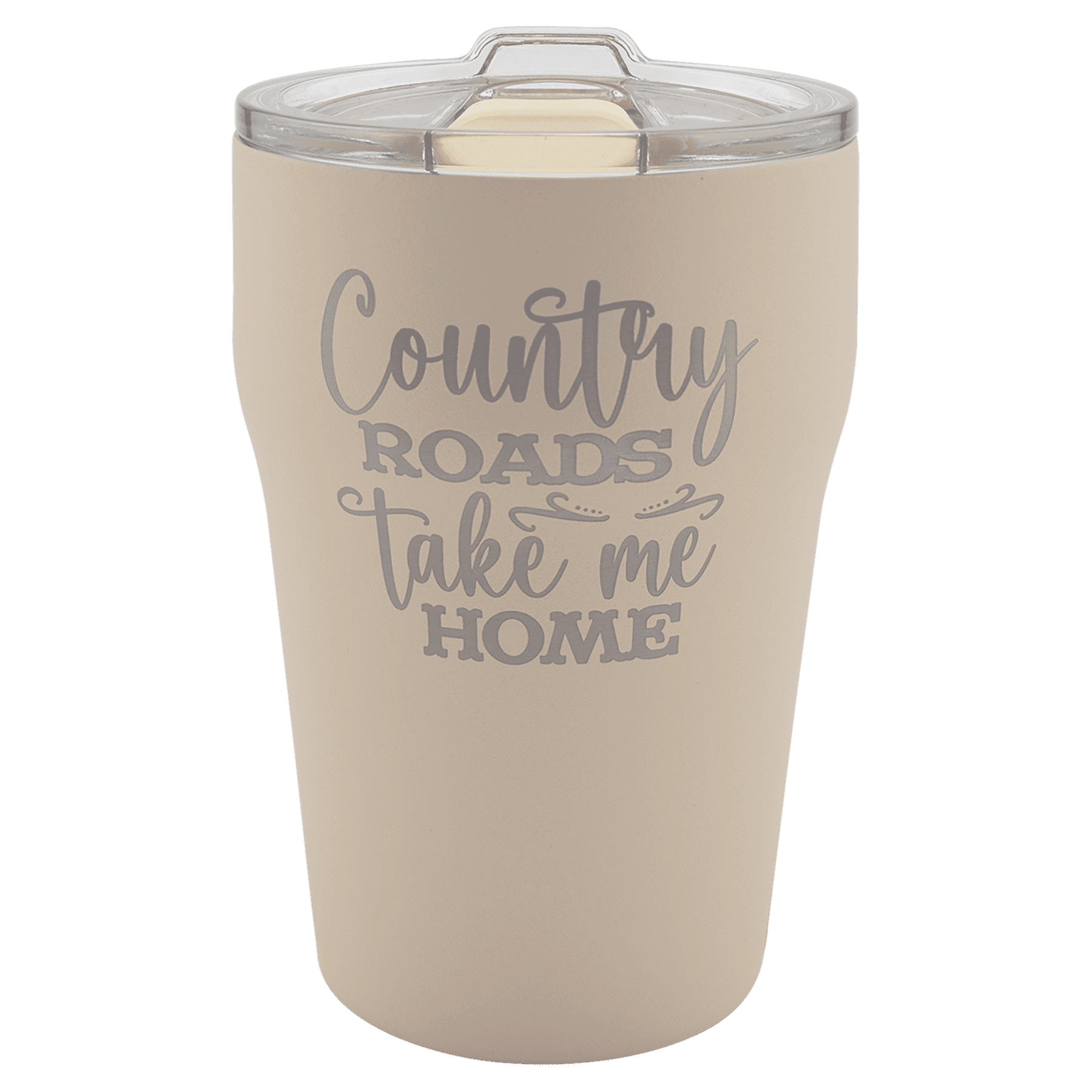 Warm Sand 13 oz. Stackable Tumbler with Ceramic Liner and Slider Lid