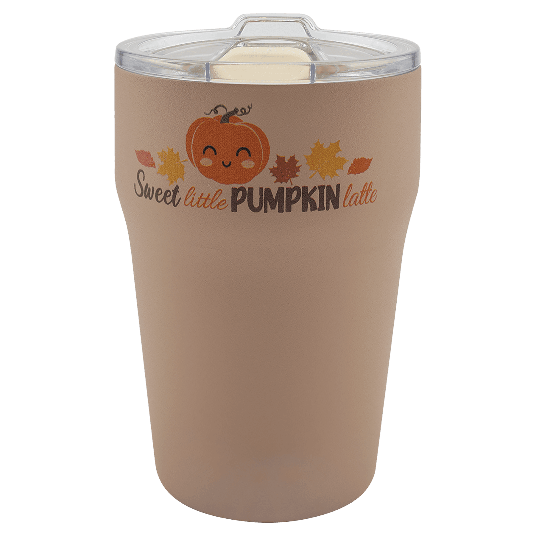 Clay 13 oz. Stackable Tumbler with Ceramic Liner and Slider Lid