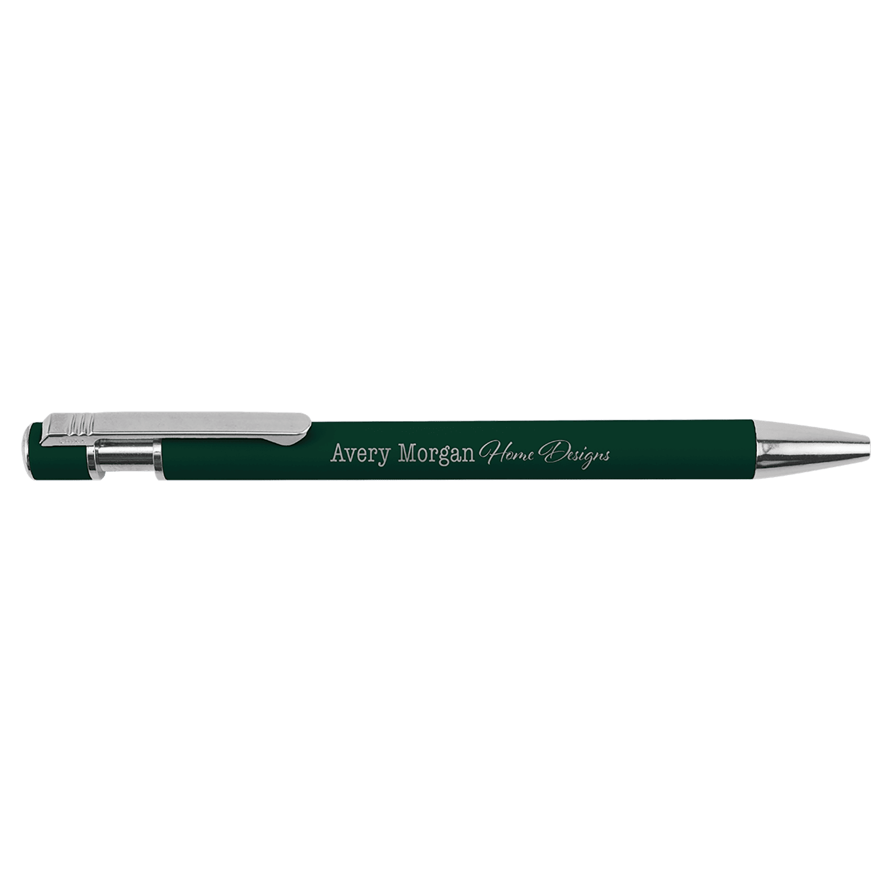 Dark Green Painted Pen