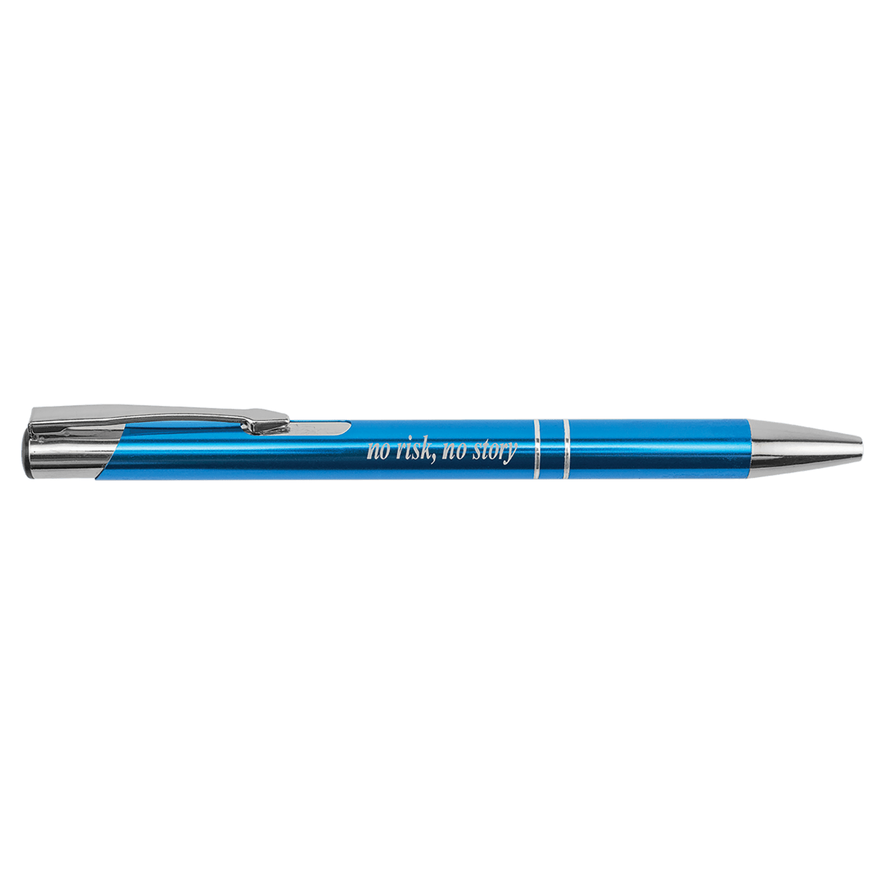 Light Blue Anodized Aluminum Pen
