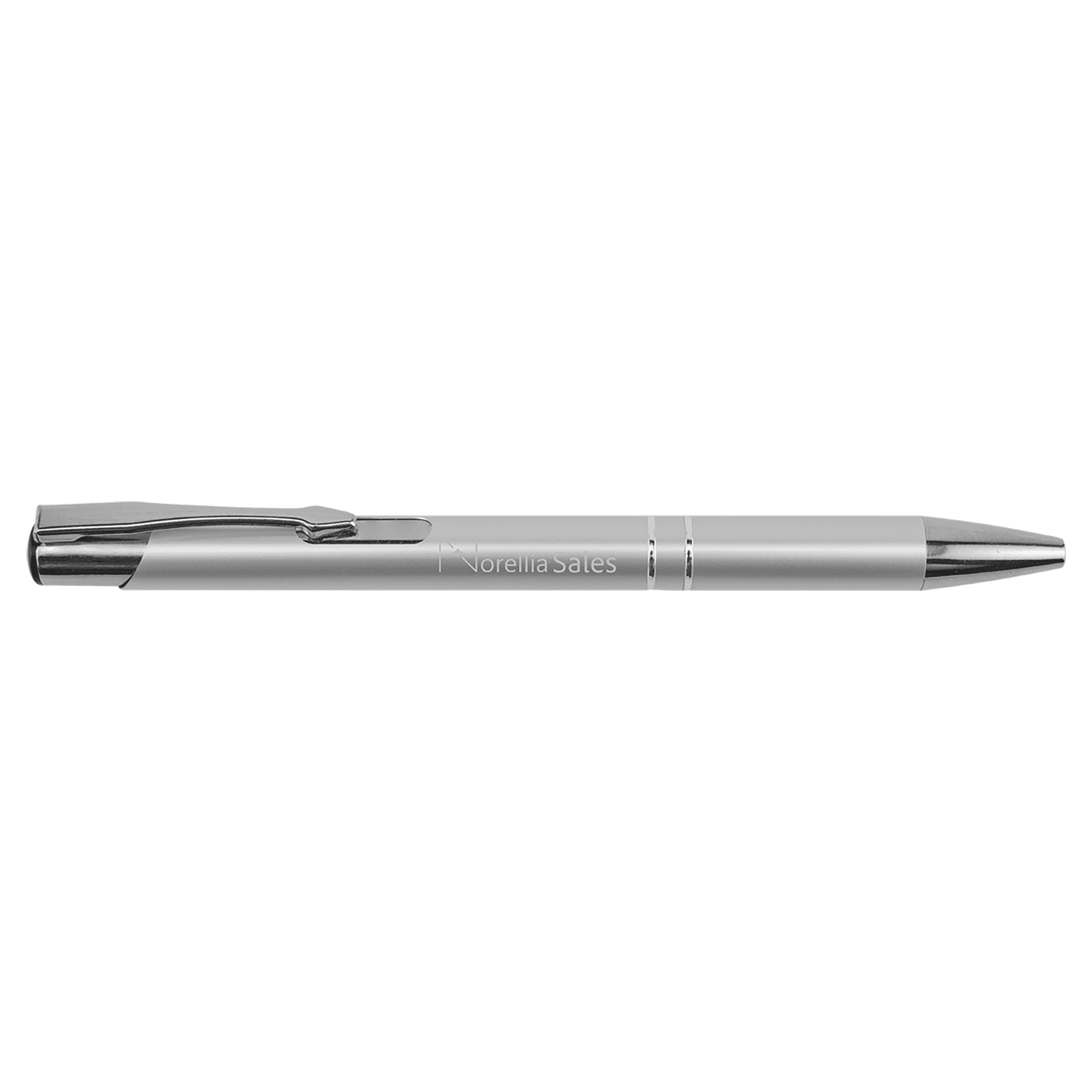 Silver Anodized Aluminum Pen