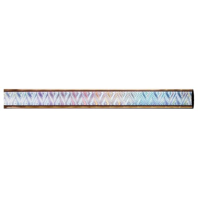 45″RND SLV/GOLD AZTEC COL