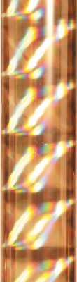 24″ OVAL GLD RAINBW COLUM