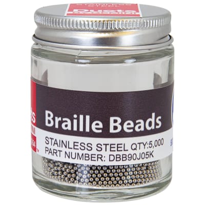 S.S. BRAILLE BEADS-5K