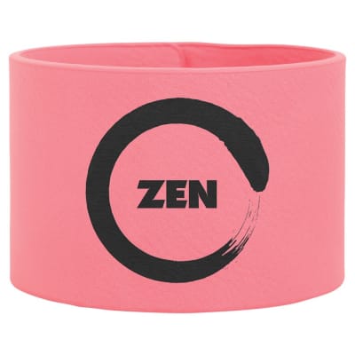 9.5X2 PINK LEATHER BRACLT