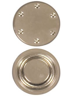 1-POST ROUND MAGNET W/ADH