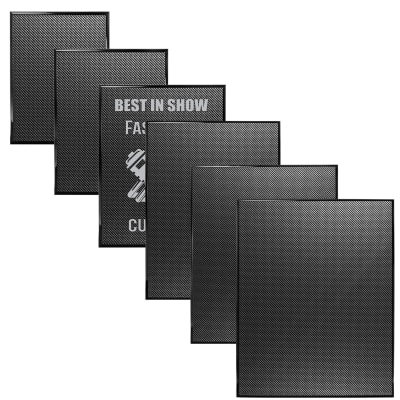 CARBON FIBER PNO PLAQ SET